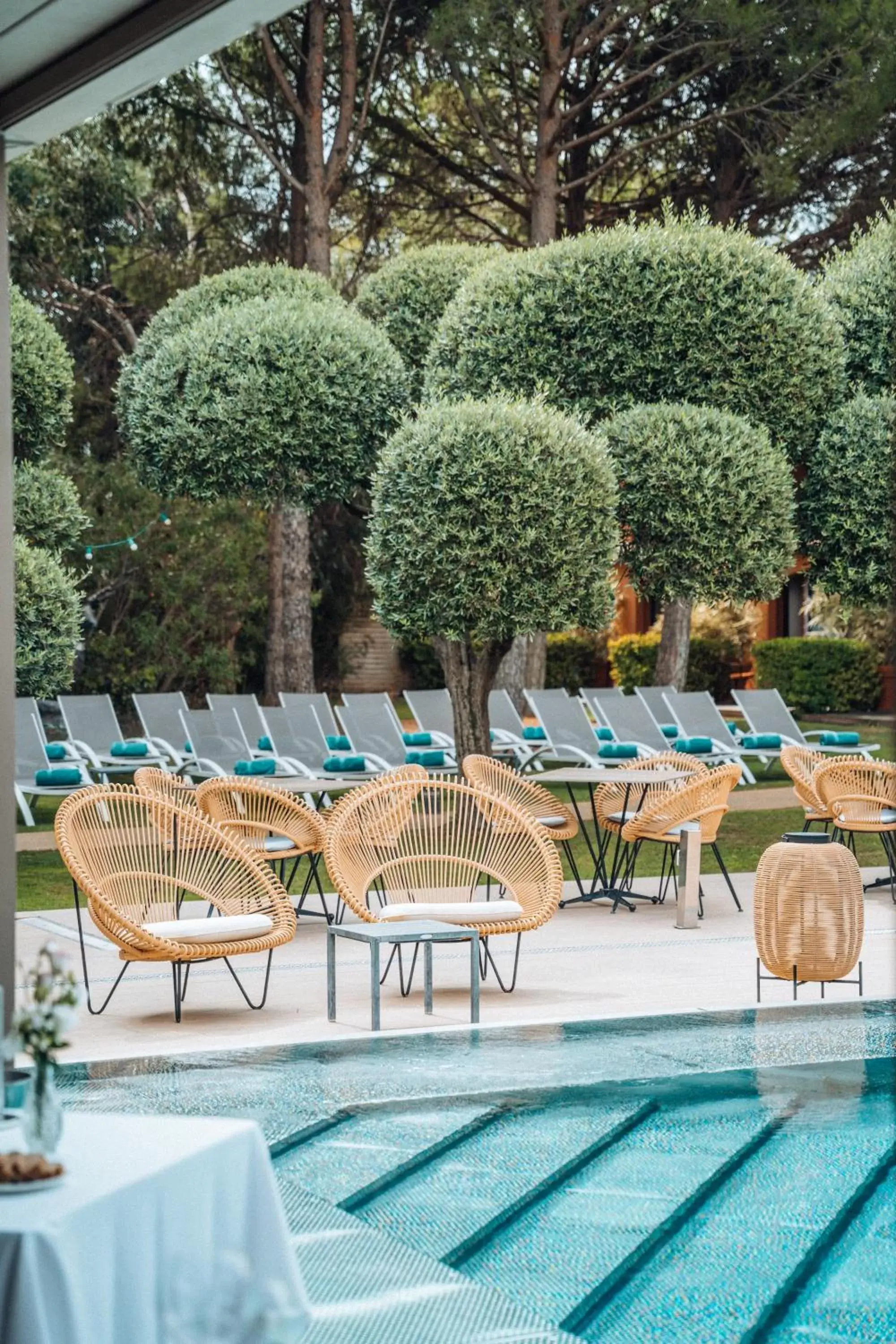 Patio, Swimming Pool in Villa Duflot Hôtel & Spa Perpignan