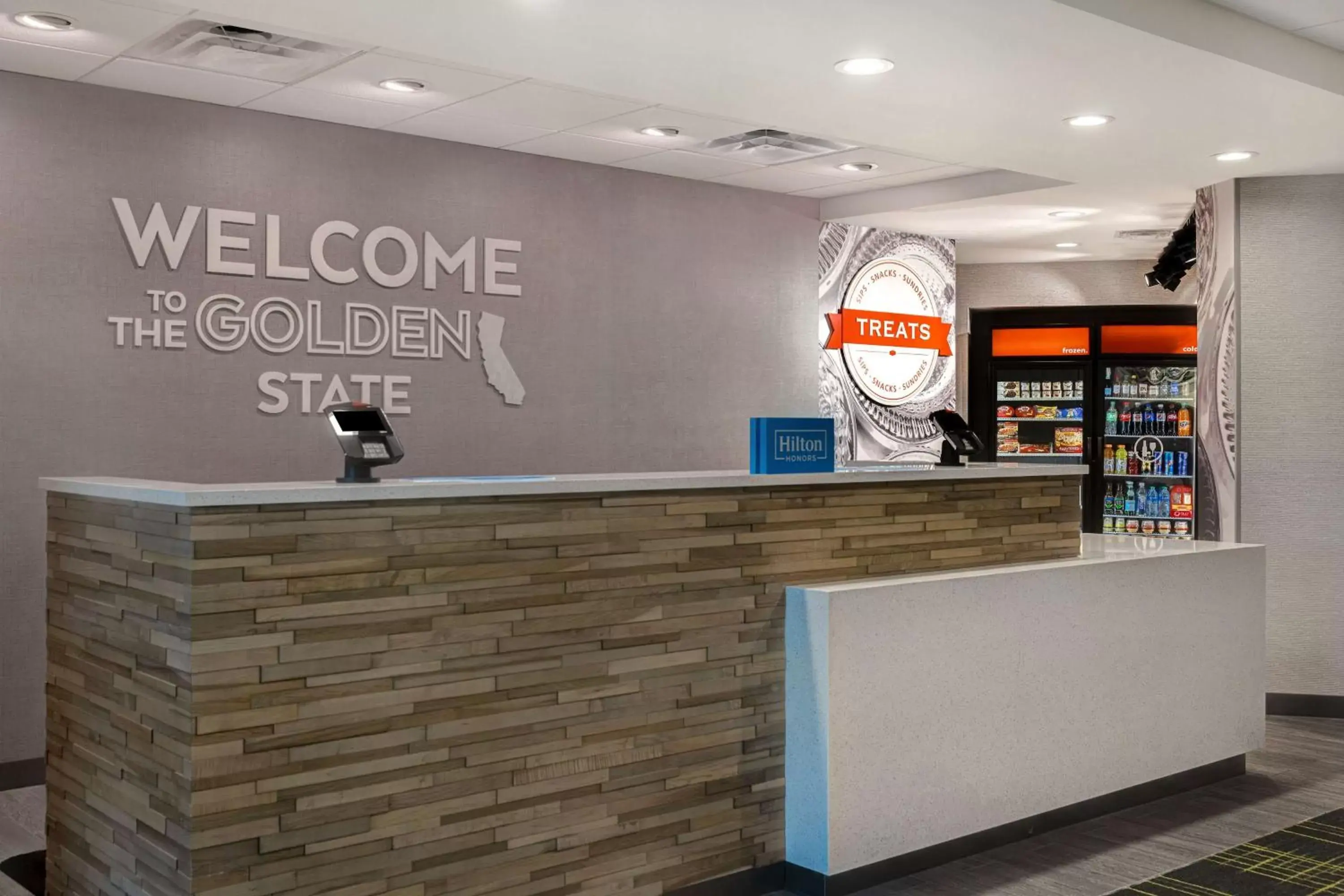 Lobby or reception in Hampton Inn & Suites Marina Lobby or reception in Hampton Inn & Suites Marina