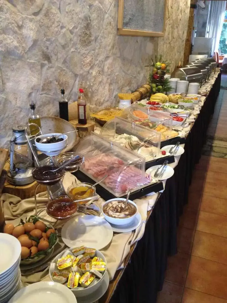 Buffet breakfast in Bianca Resort & Spa Buffet breakfast in Bianca Resort & Spa