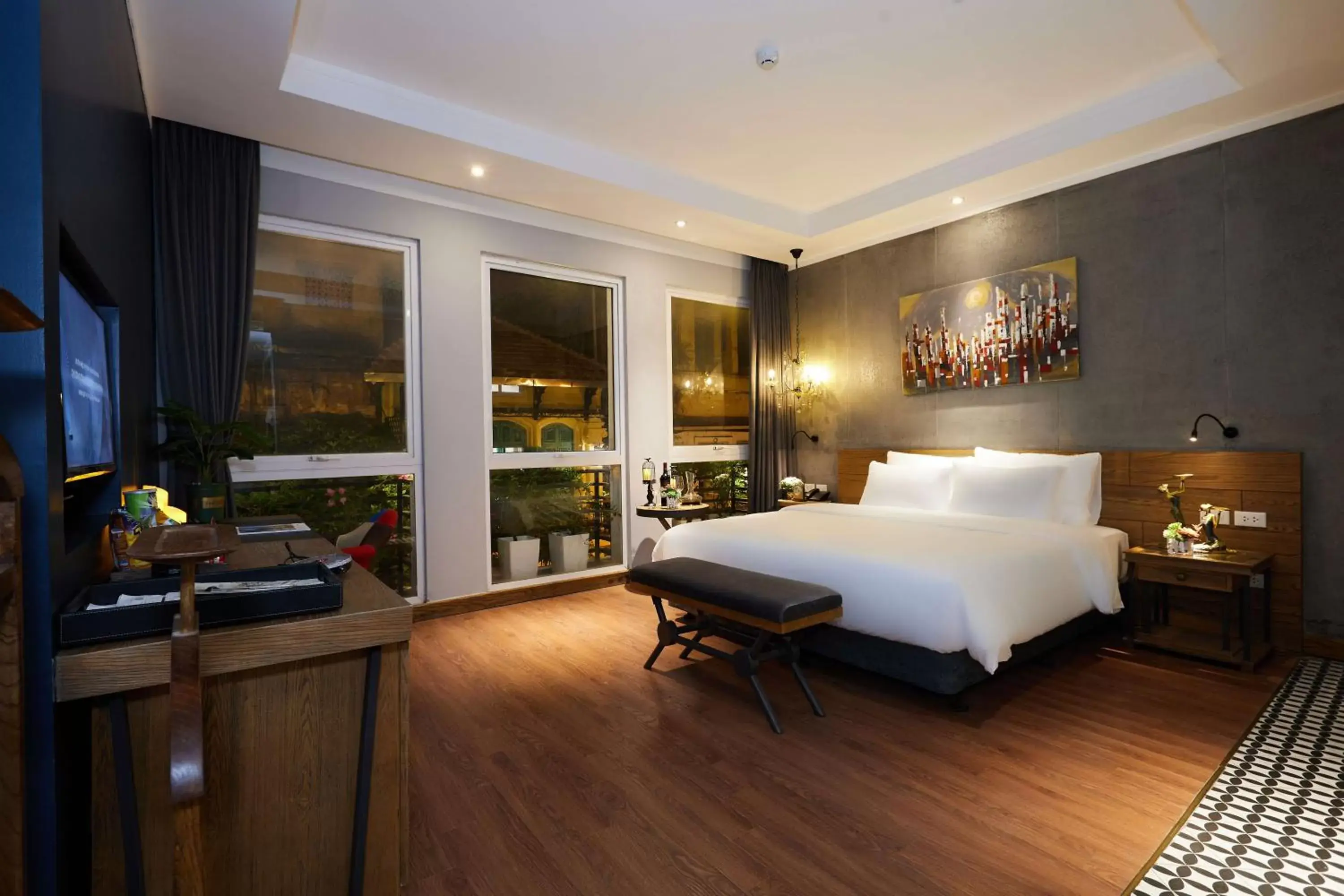 Photo of the whole room, Bed in HaNoi Calido Hotel Photo of the whole room, Bed in HaNoi Calido Hotel