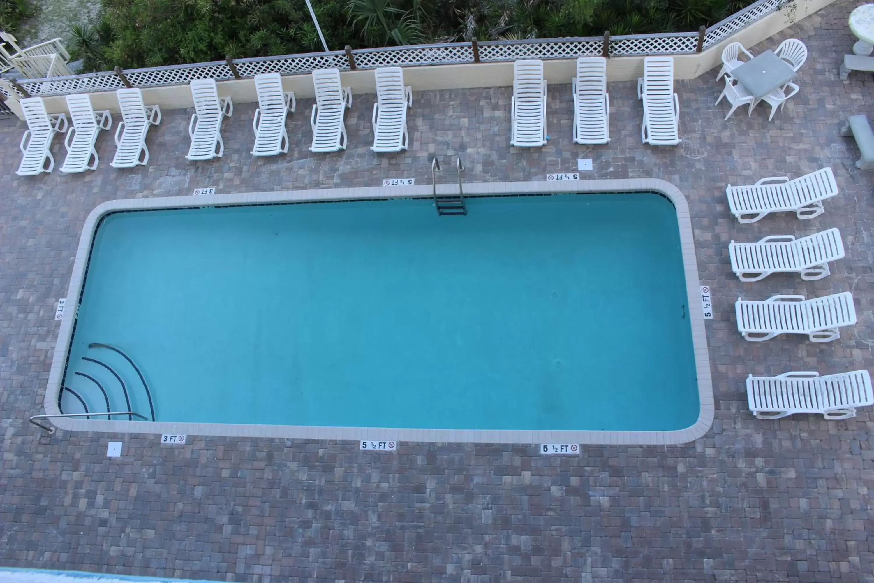 Pool View in Blu Atlantic Hotel & Suites