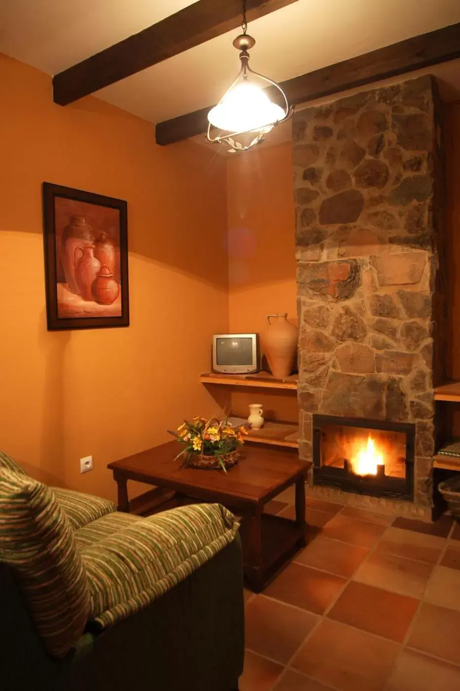 Living room, Seating Area in Hotel Apartamento Rural Finca La Media Legua