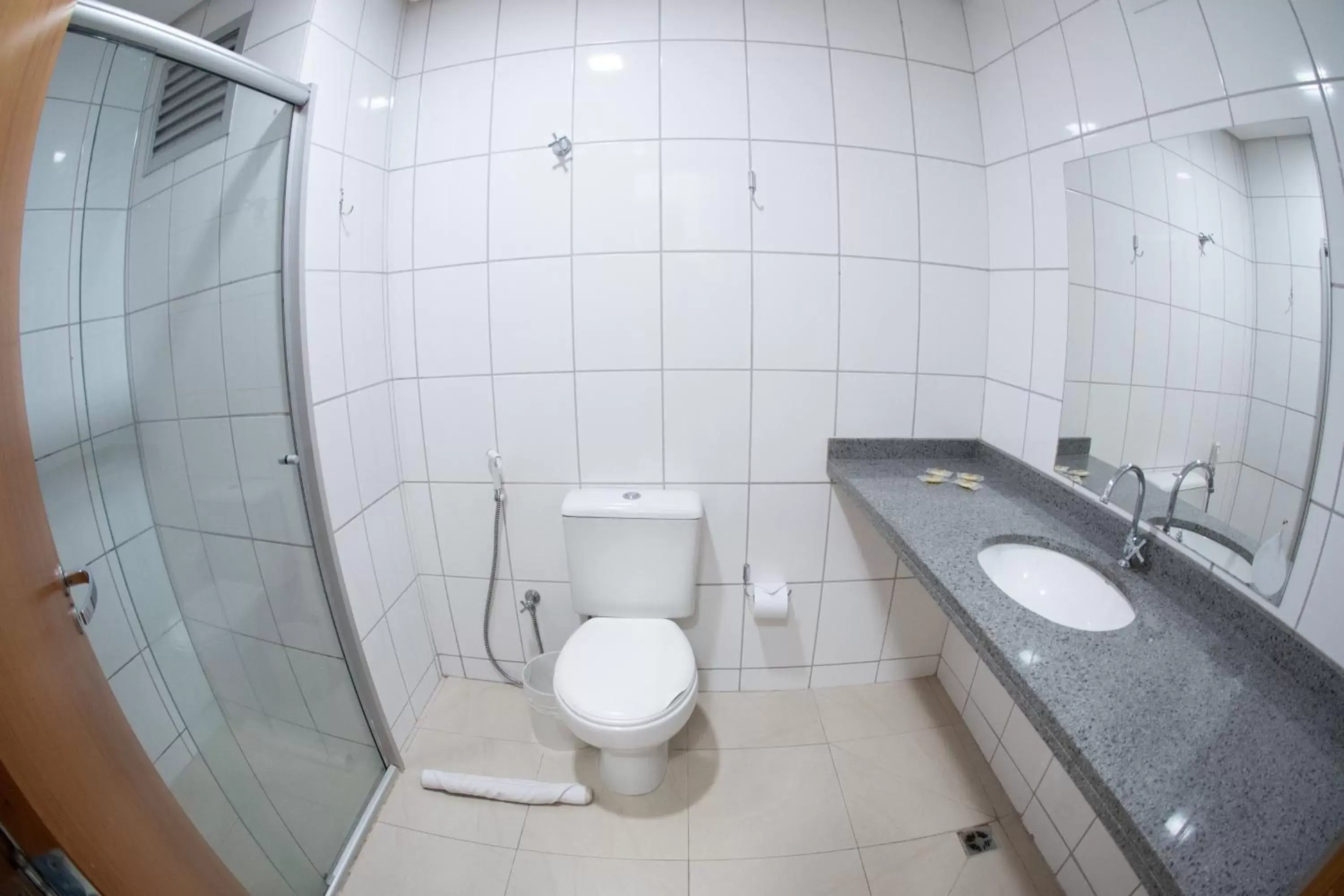 Bathroom in Getúllio Hotel