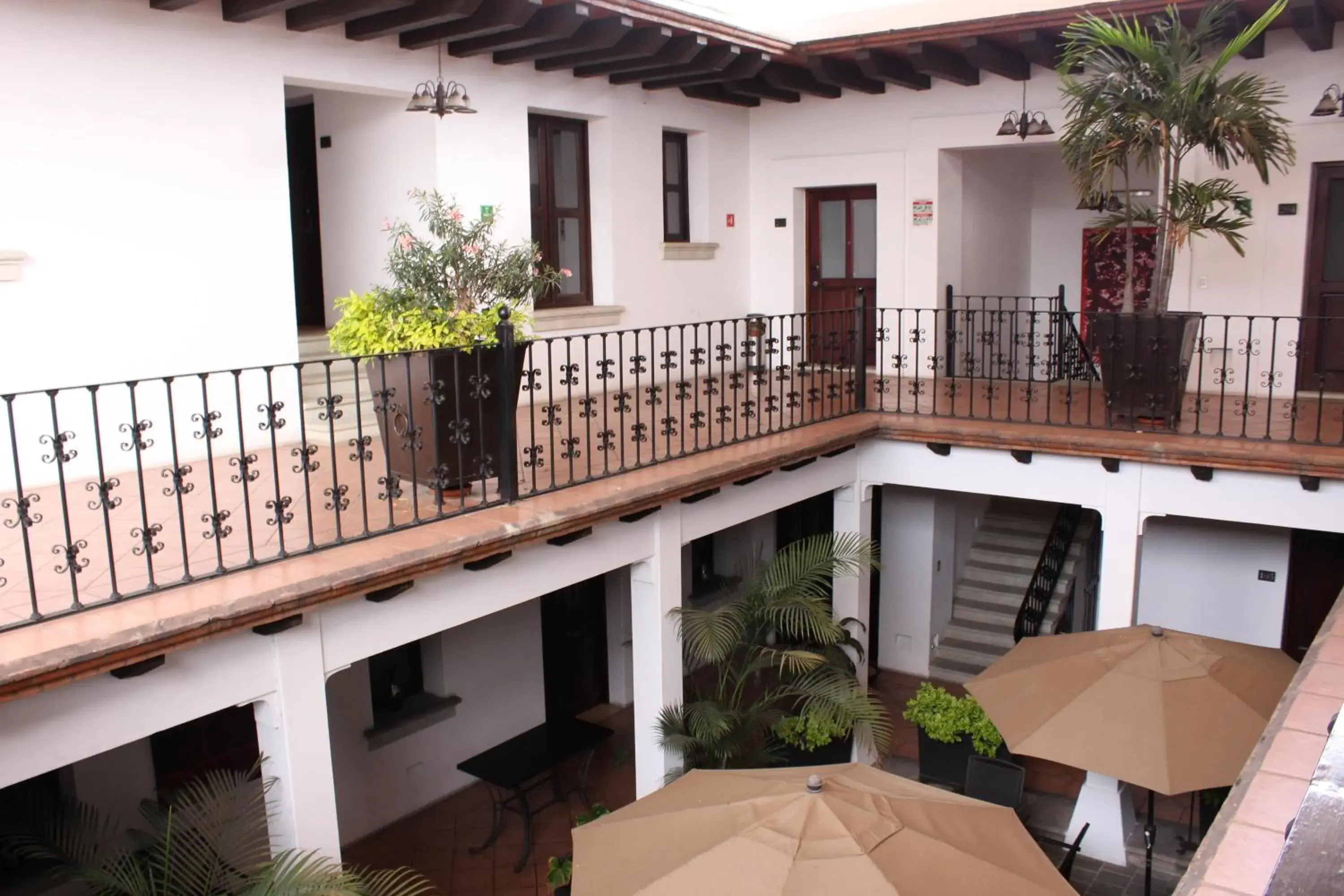Balcony/Terrace, Property Building in Hotel Casa las Mercedes