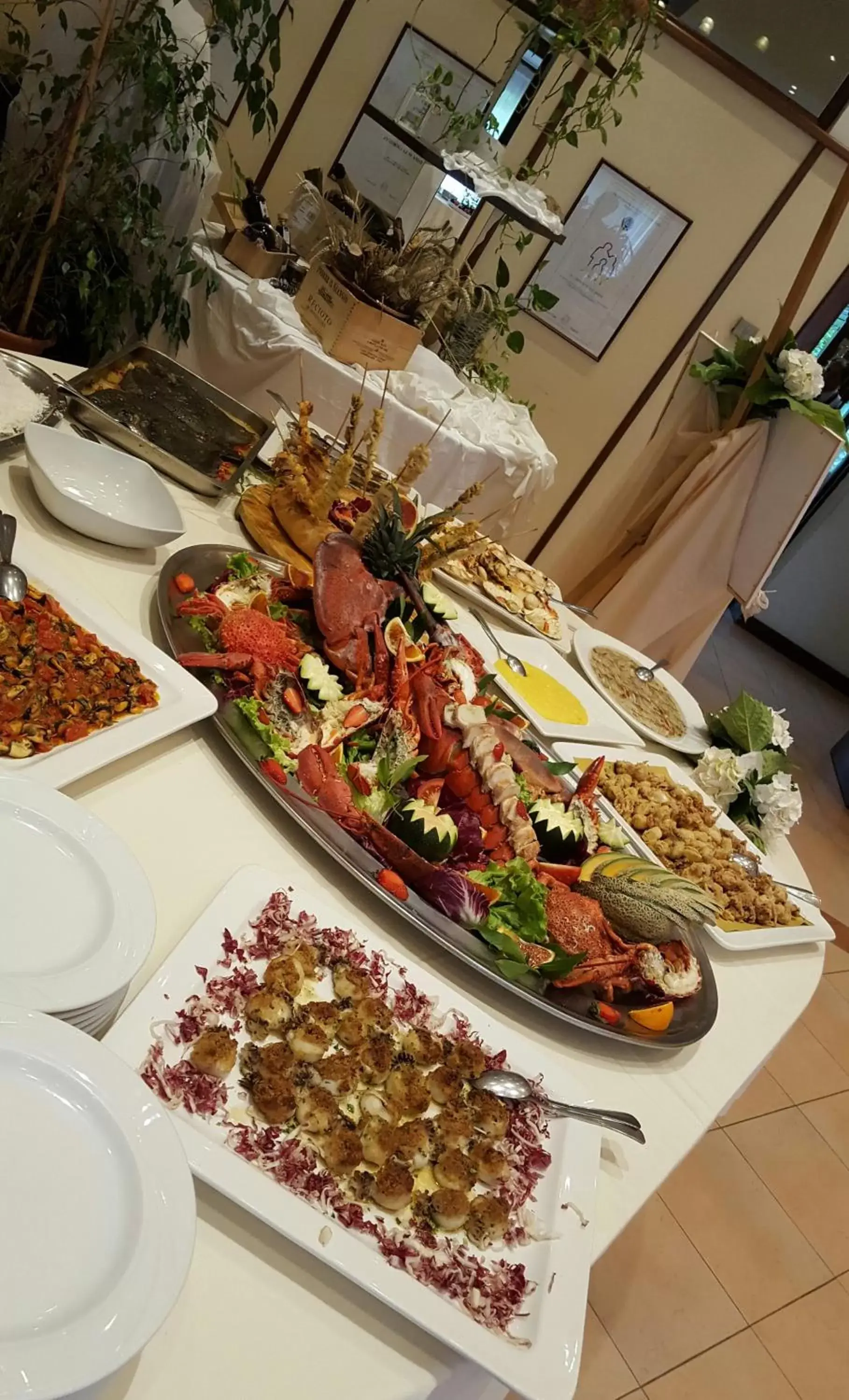 Food close-up in Hotel Piroga Padova