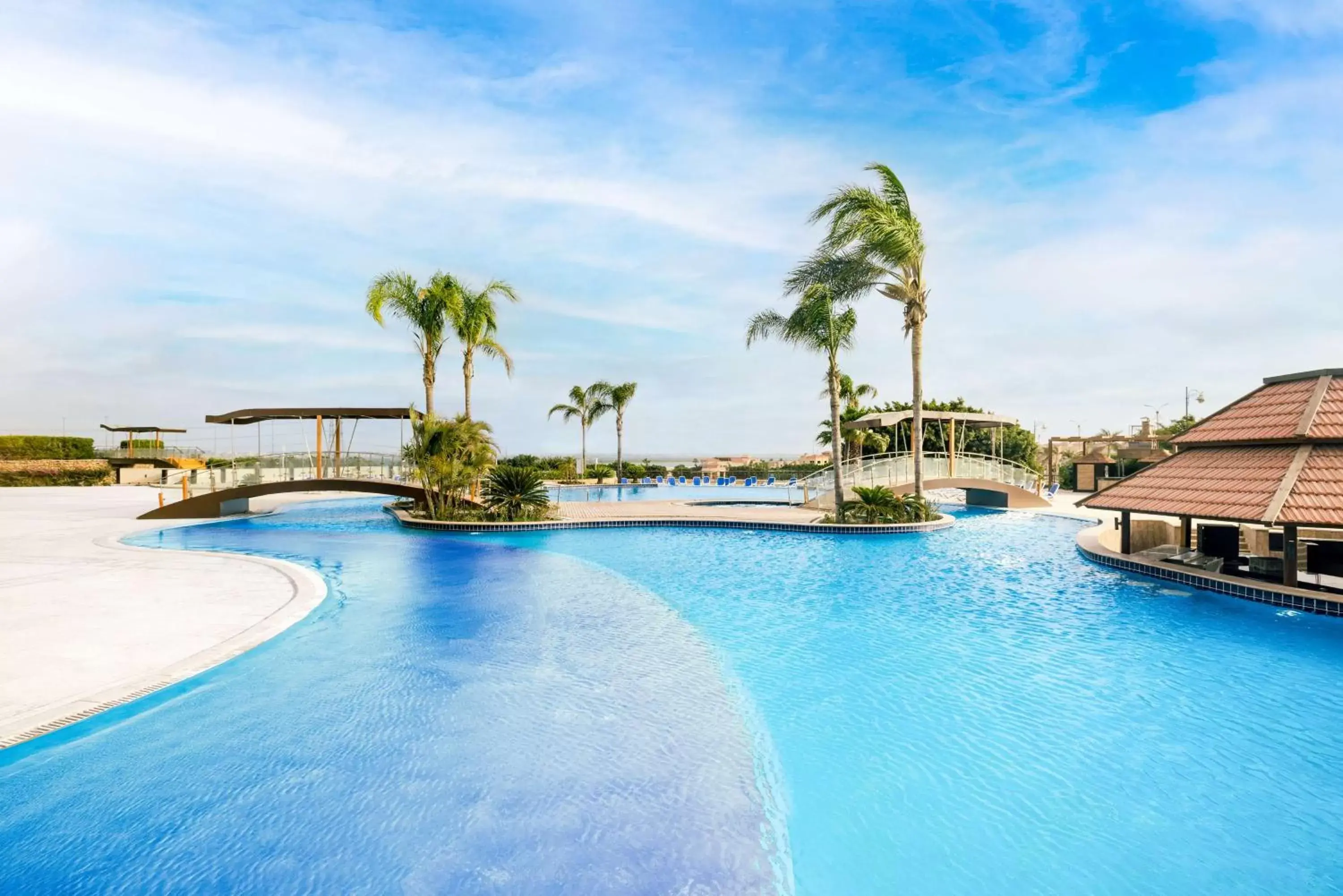 Pool view, Swimming Pool in Radisson Blu Hotel Alexandria