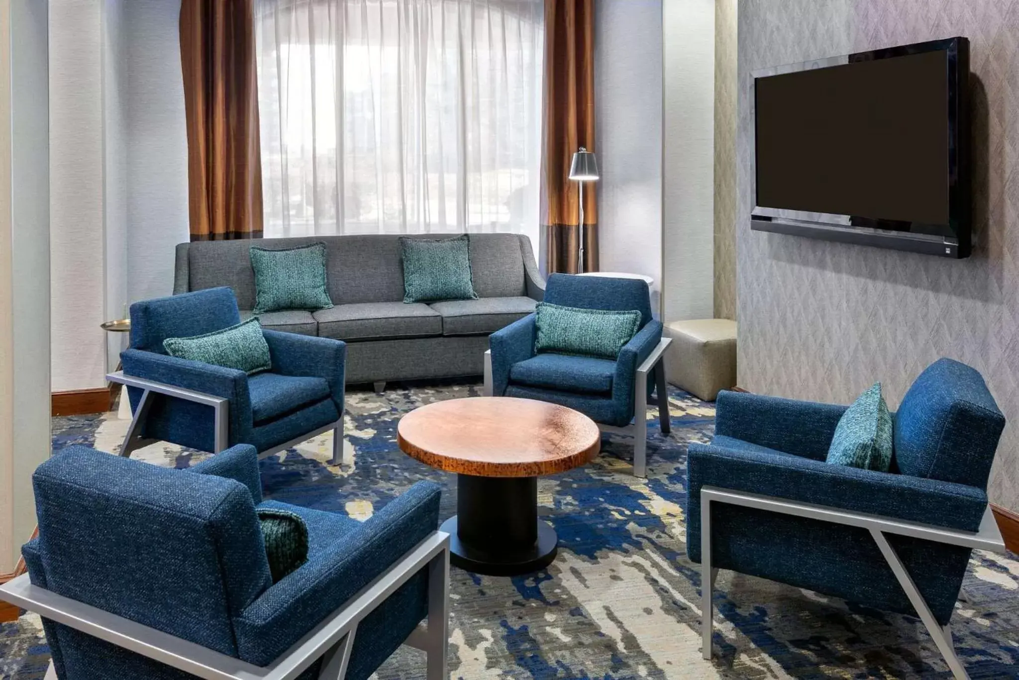 Lobby or reception, Seating Area in Hampton Inn & Suites Country Club Plaza