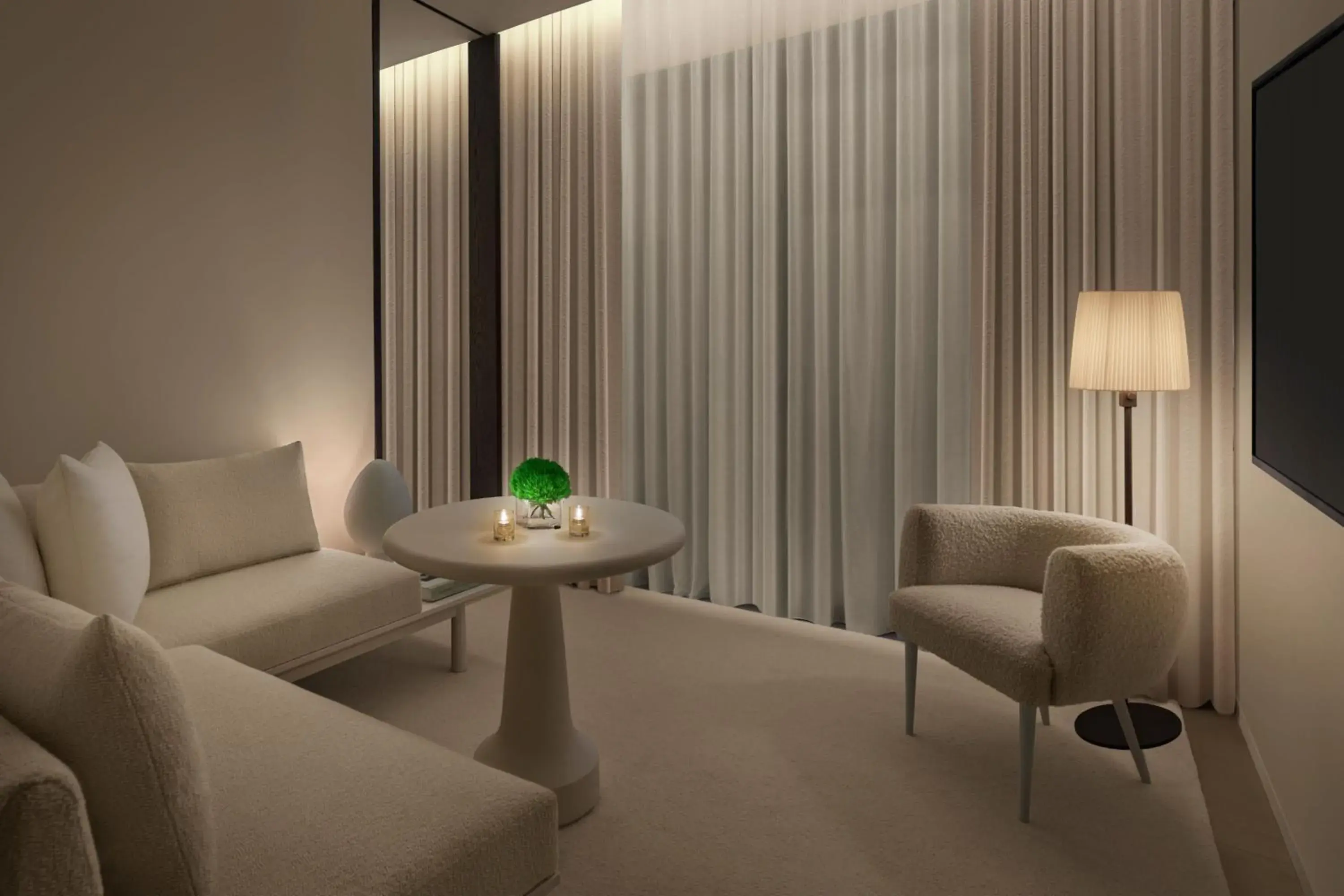 Bedroom, Seating Area in The Madrid EDITION
