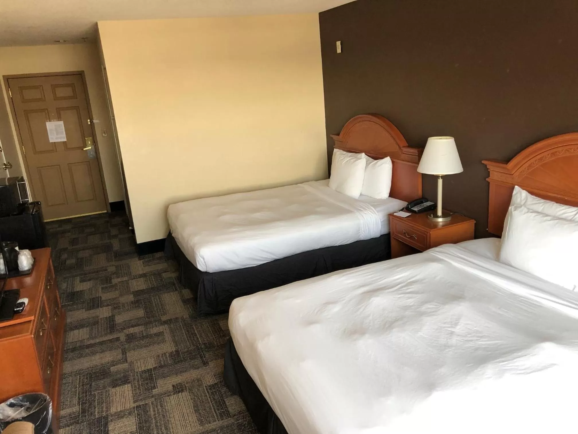 Queen Room with Two Queen Beds and Roll-In Shower - Disability Access/Non-Smoking in Country Inn & Suites by Radisson, Chicago O Hare Airport