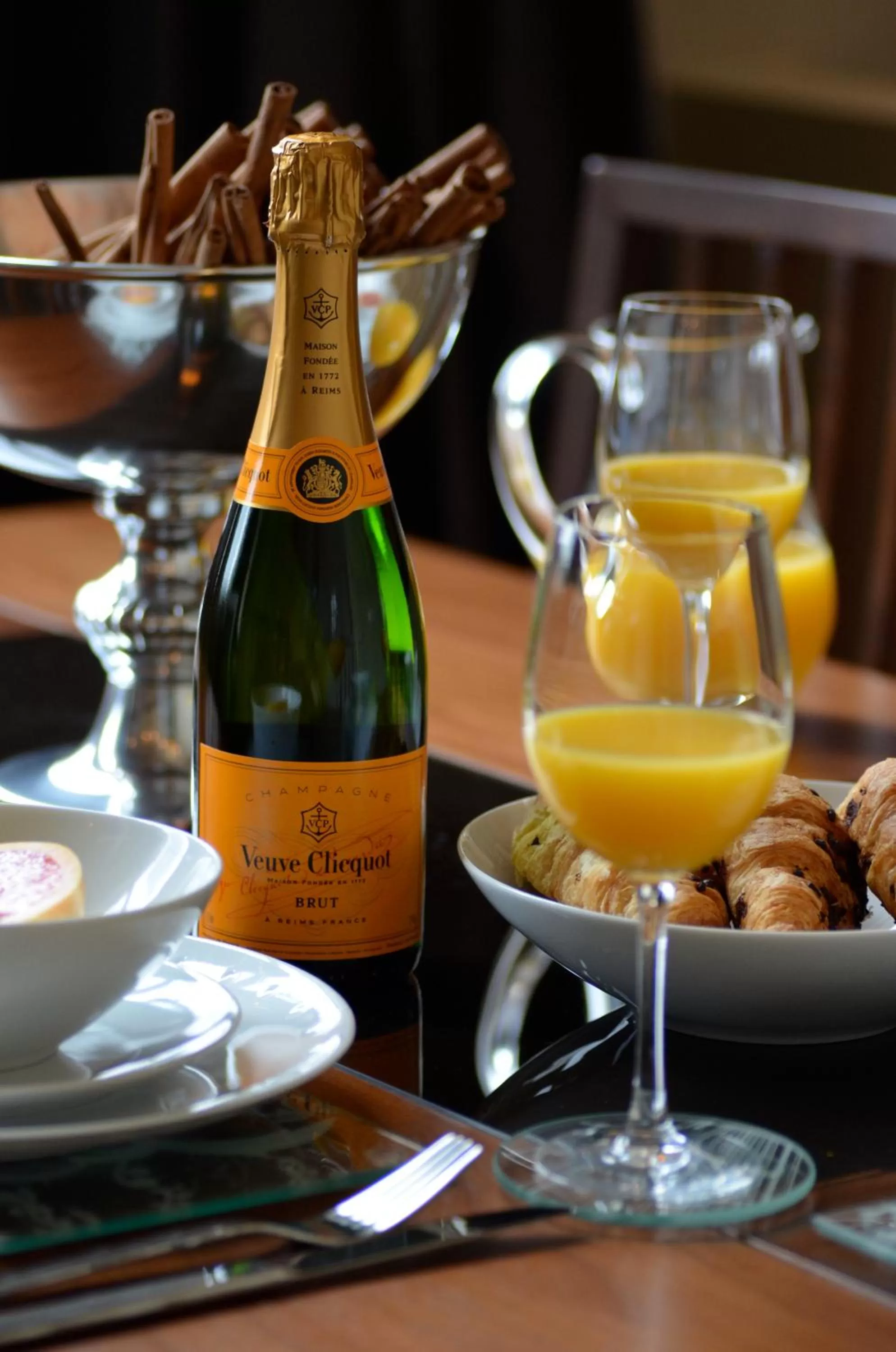 Dining area in Quebecs Luxury Aparthotel