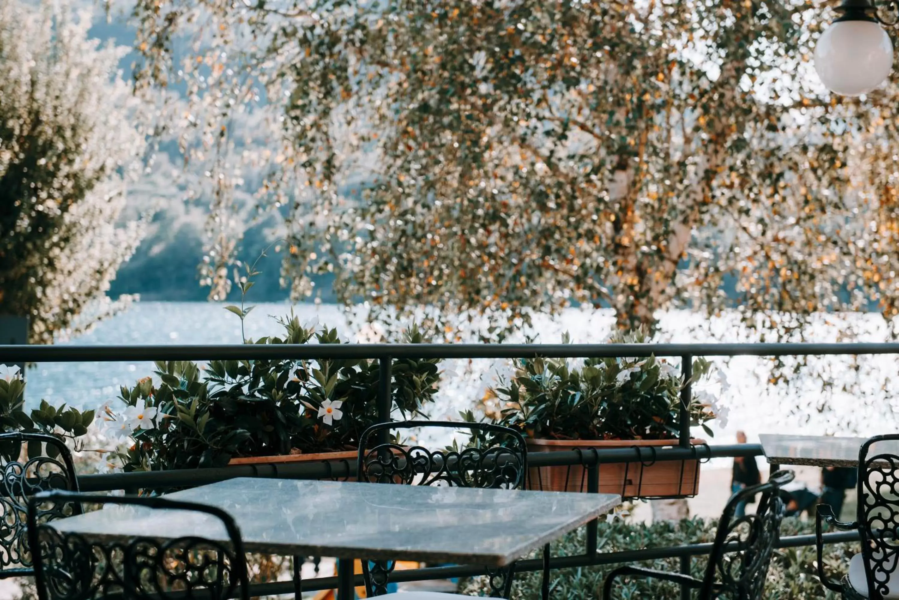 Balcony/Terrace in Hotel Ristorante La Quartina