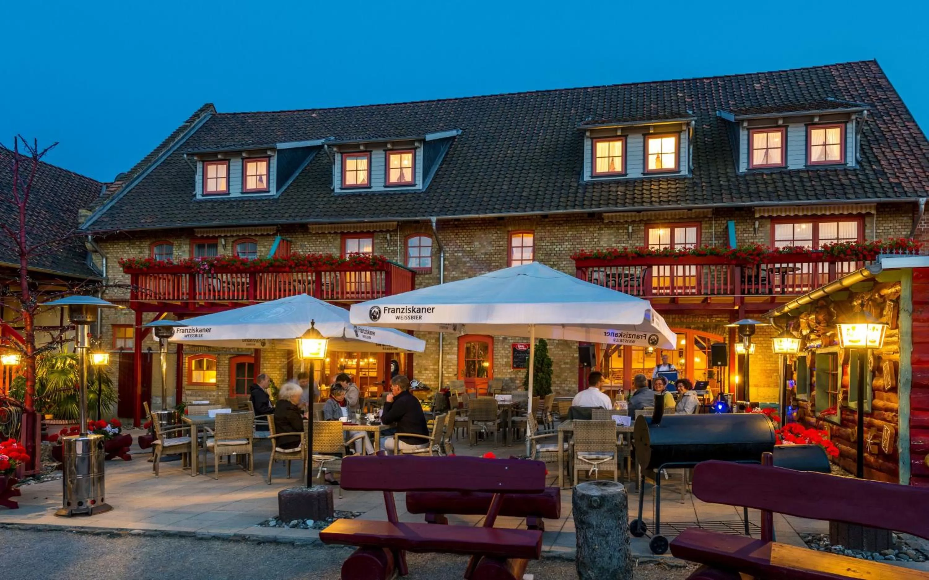Balcony/Terrace in Hotel Gut Voigtlaender