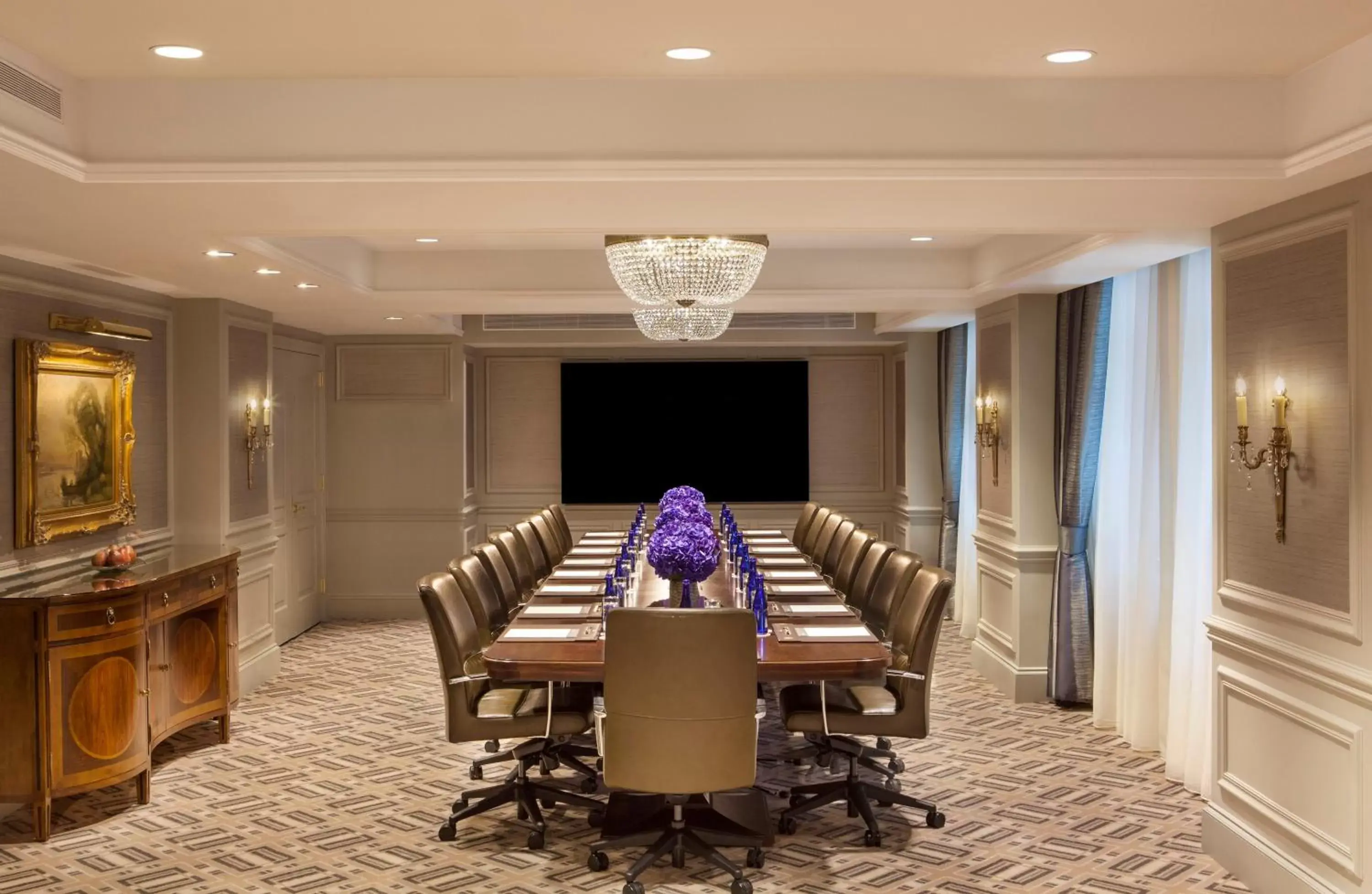 Meeting/conference room in InterContinental New York Barclay Hotel, an IHG Hotel