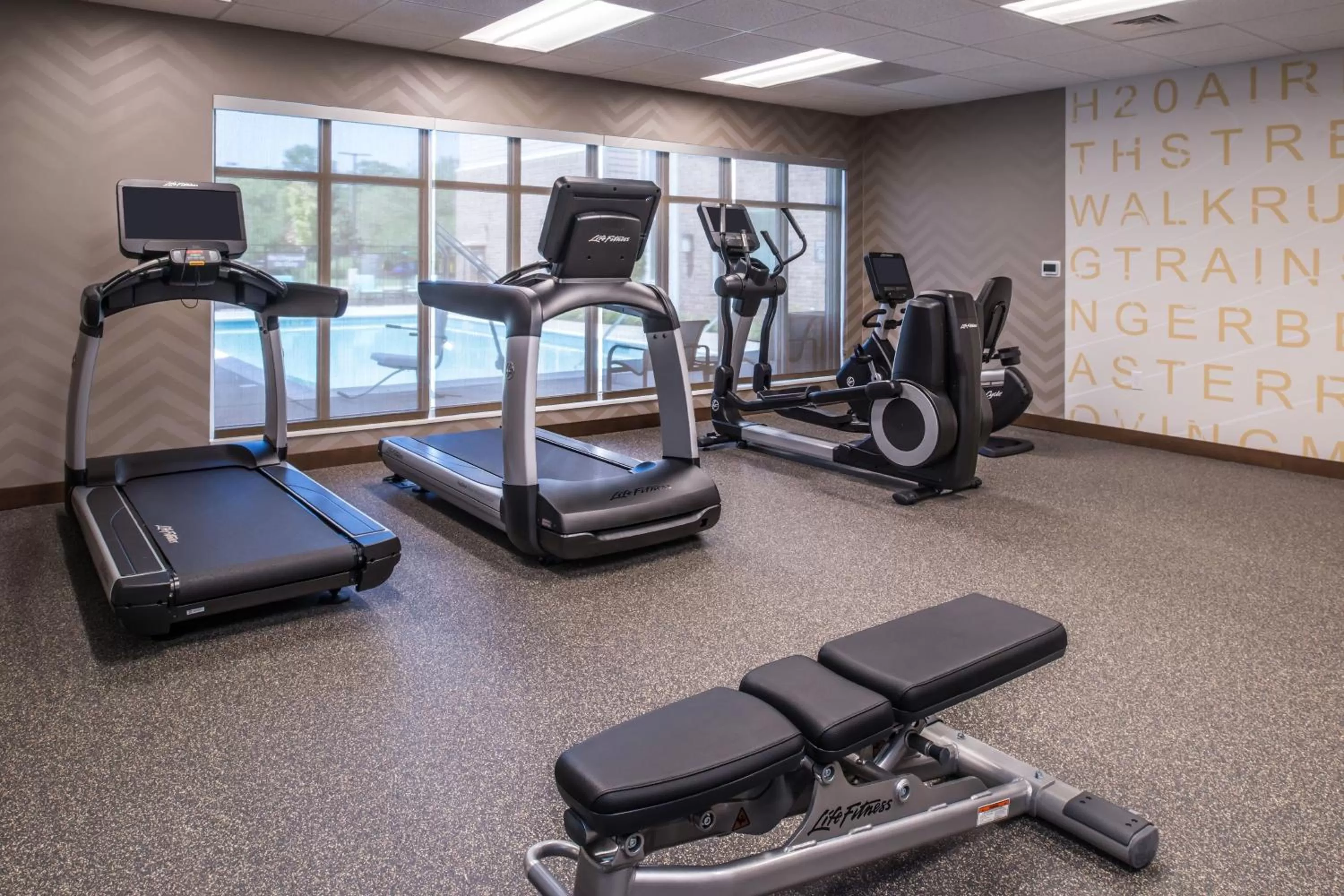 Fitness centre/facilities in Residence Inn by Marriott Decatur