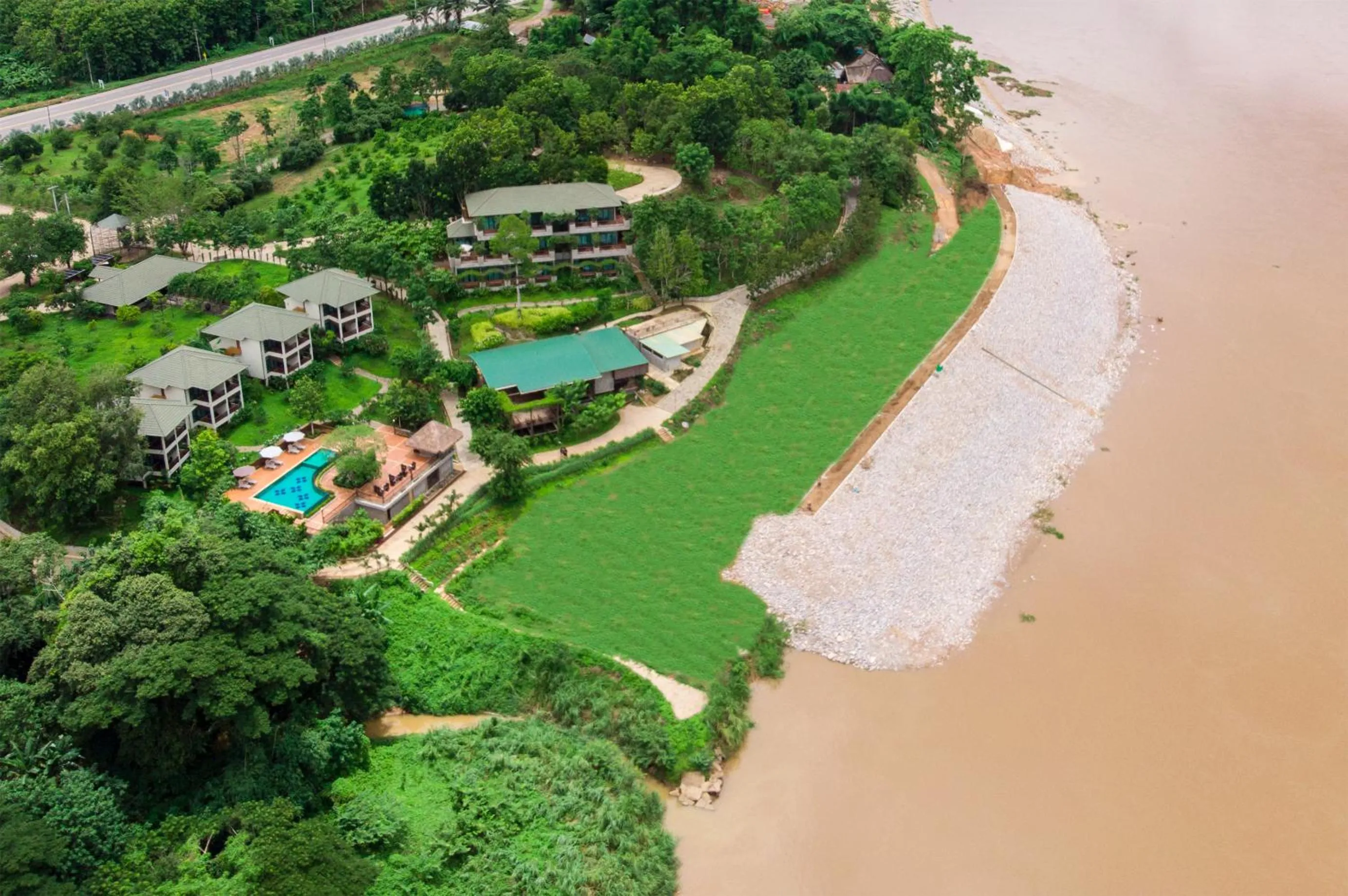 Natural landscape in Bansaeo Garden and Resort