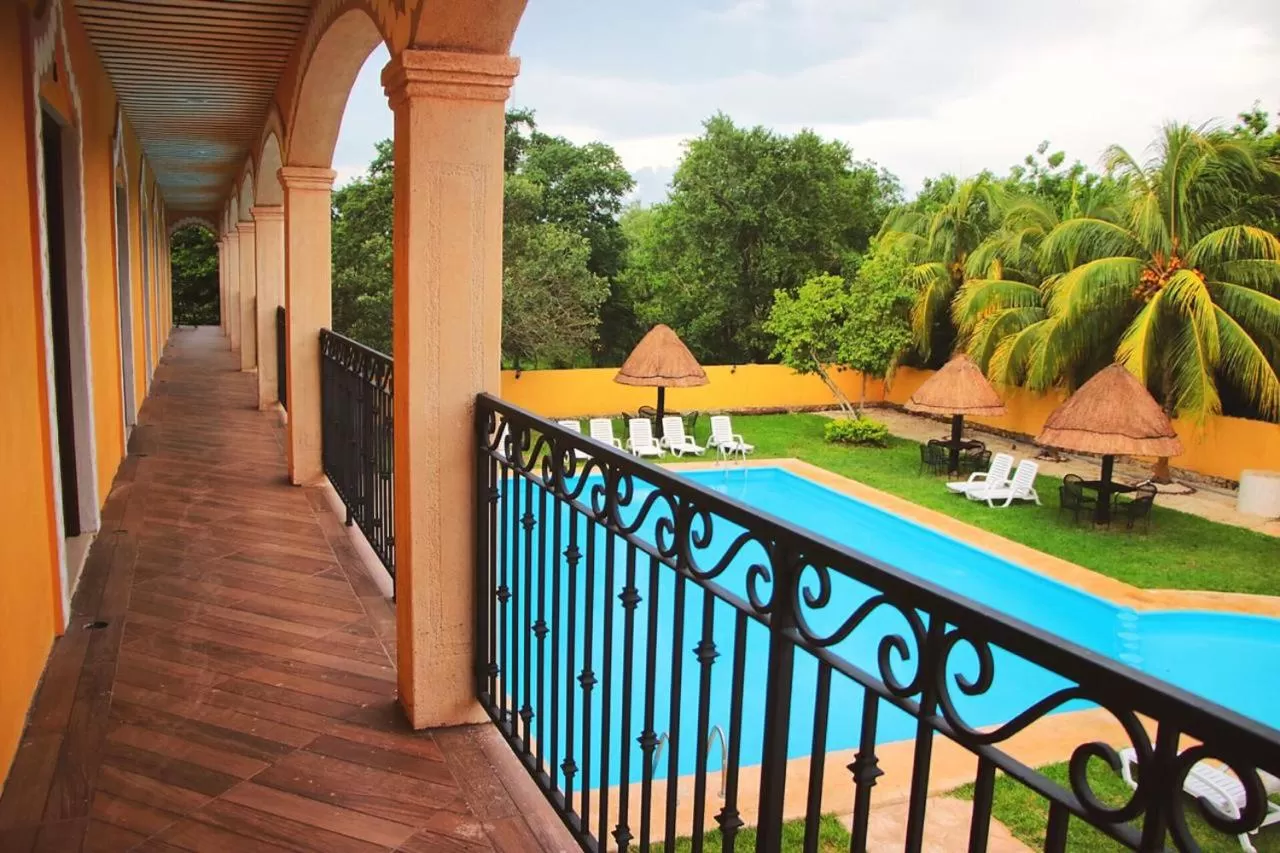 Balcony/Terrace in Hotel Tuul