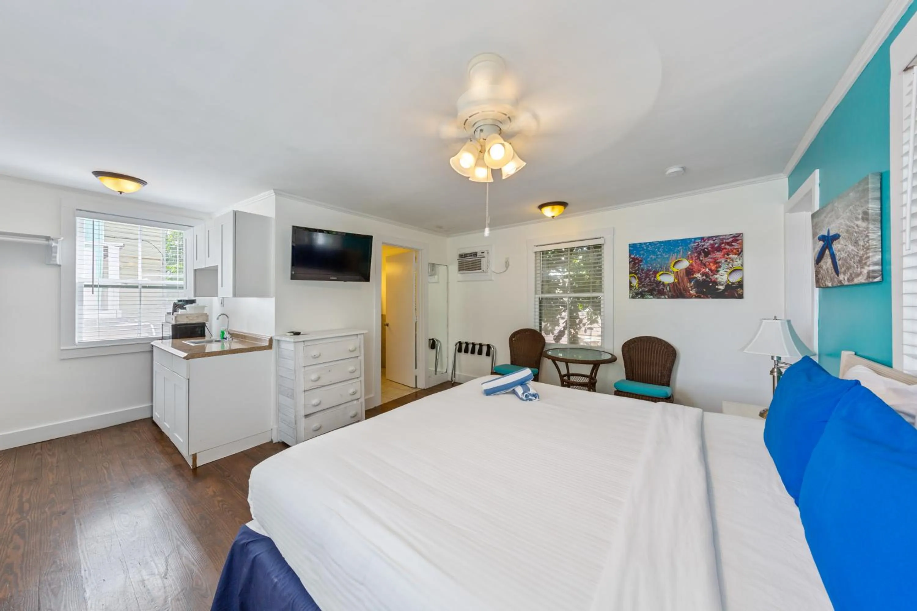 Bed in Wicker Guesthouse