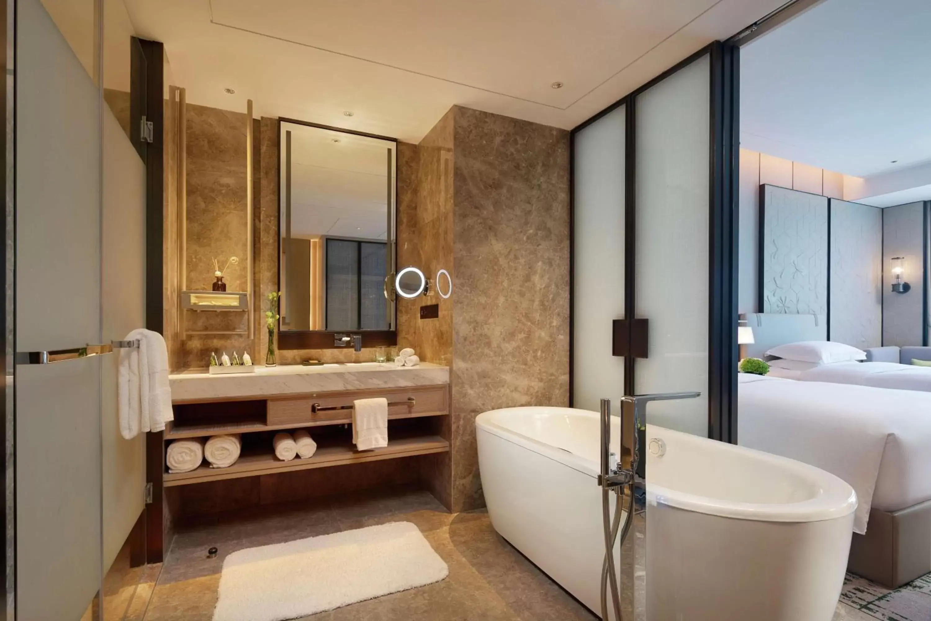 Bathroom in Hilton Chengdu Chenghua