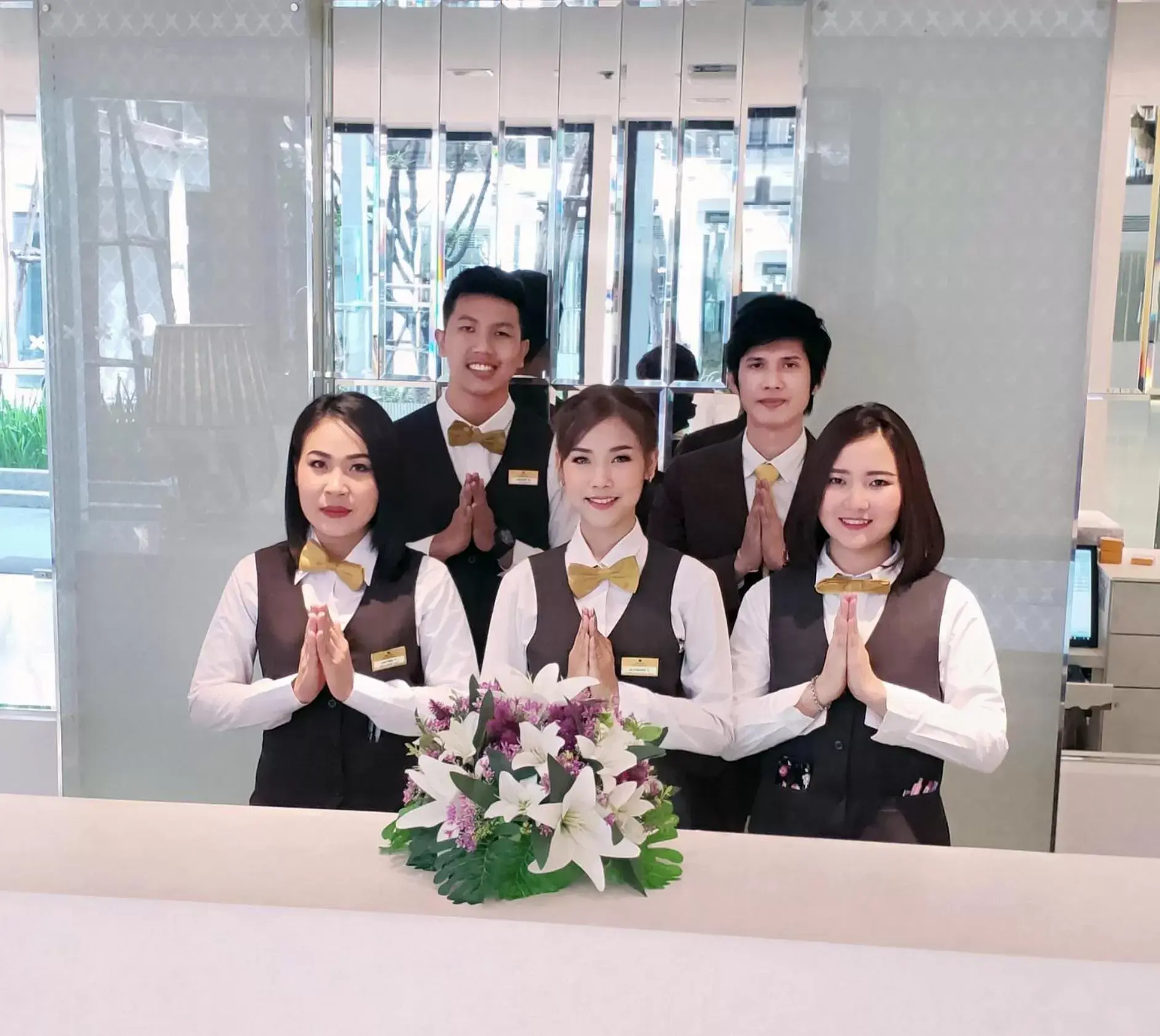 Staff in Bangkok Midtown Hotel
