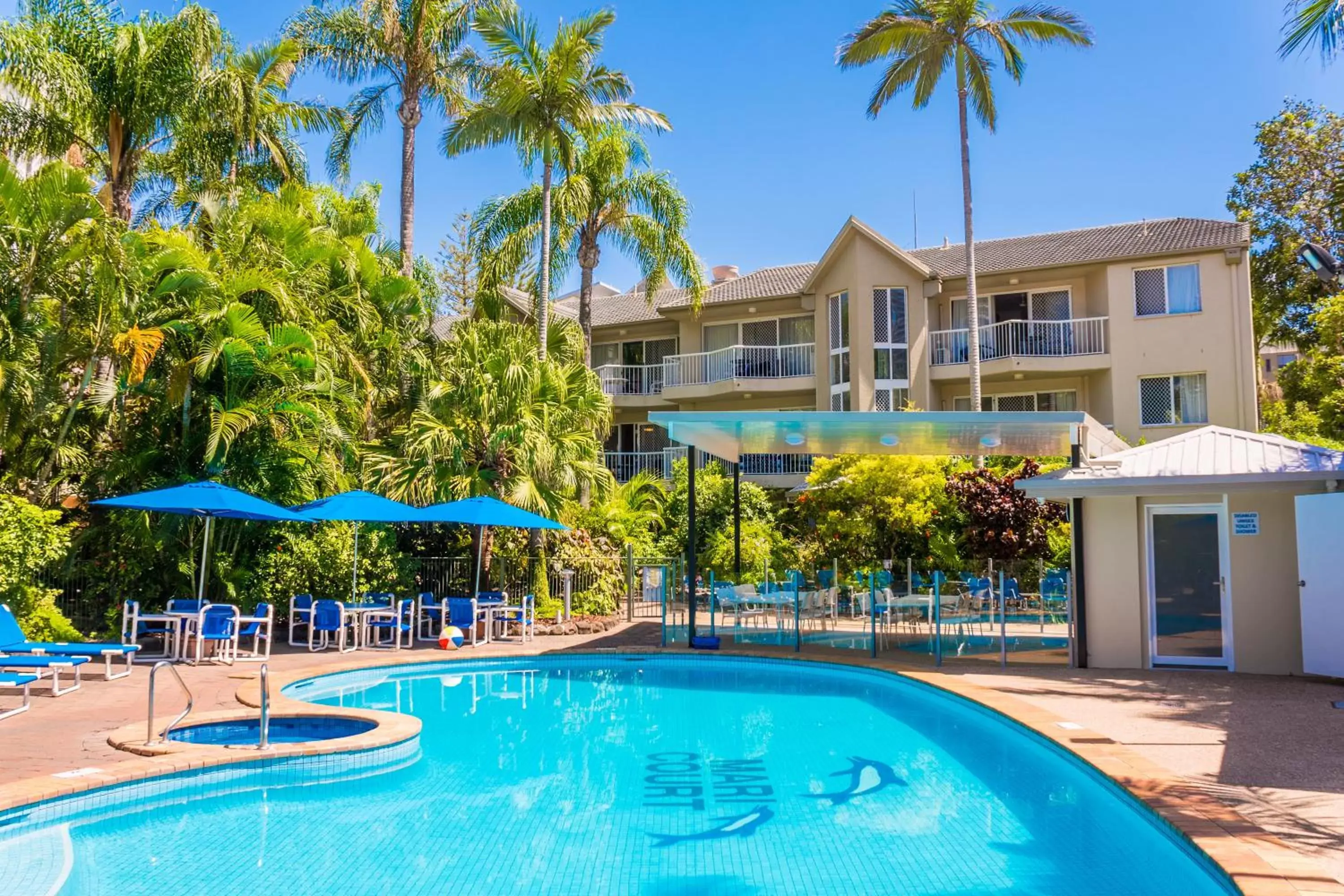 Swimming Pool in Mari Court Resort