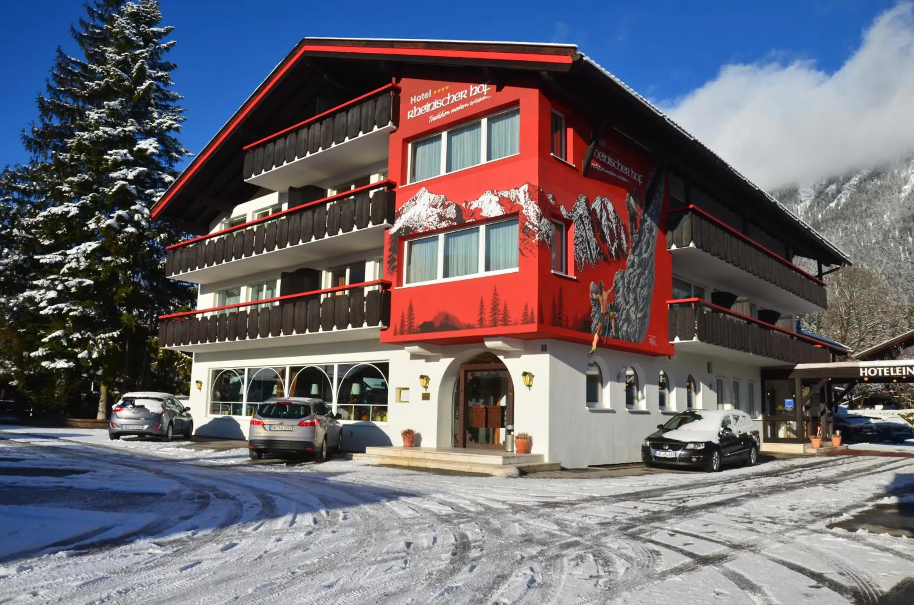 Restaurant/places to eat, Winter in Hotel Rheinischer Hof