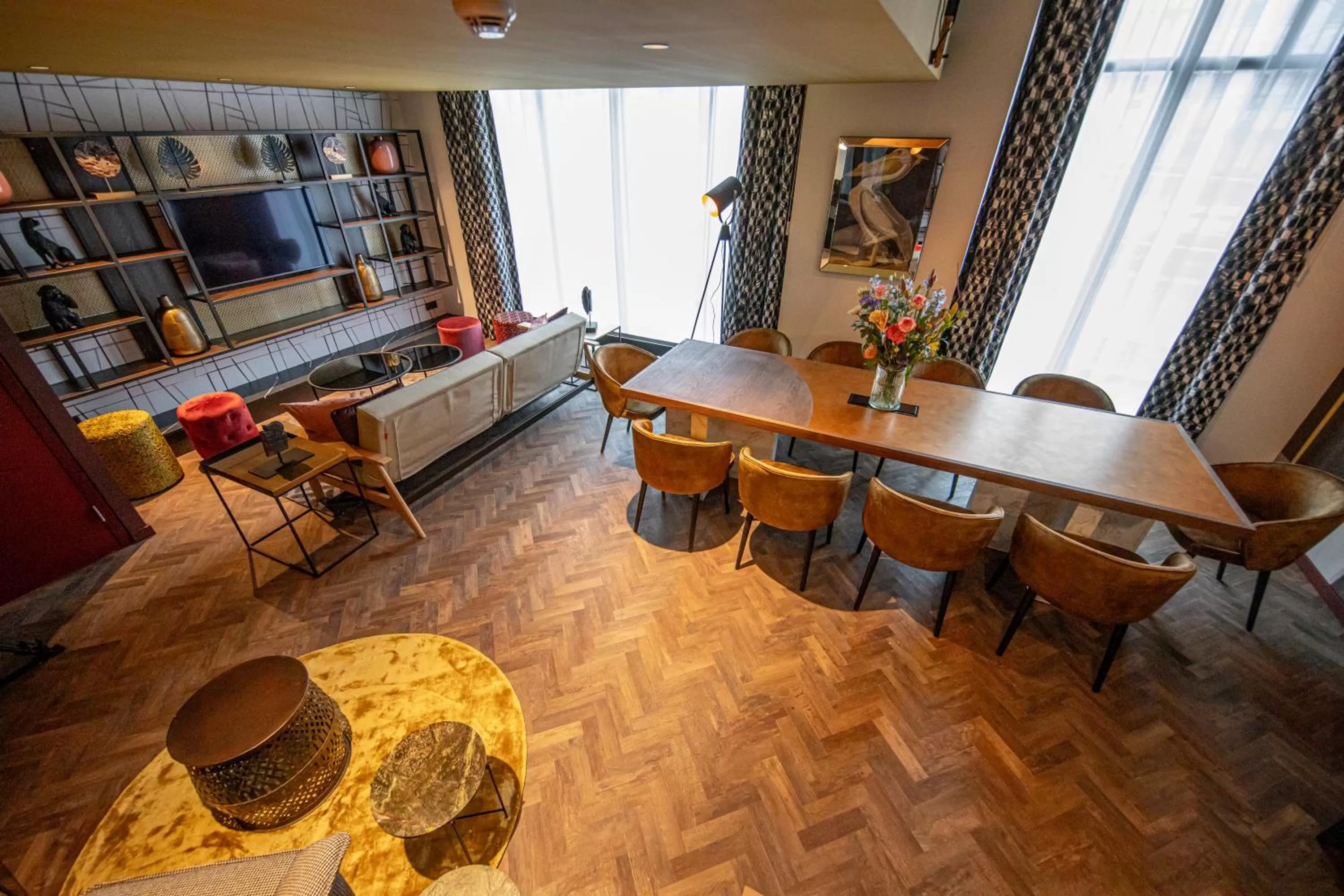 Living room in City Hotel Haarhuis, World Hotels Crafted Collection