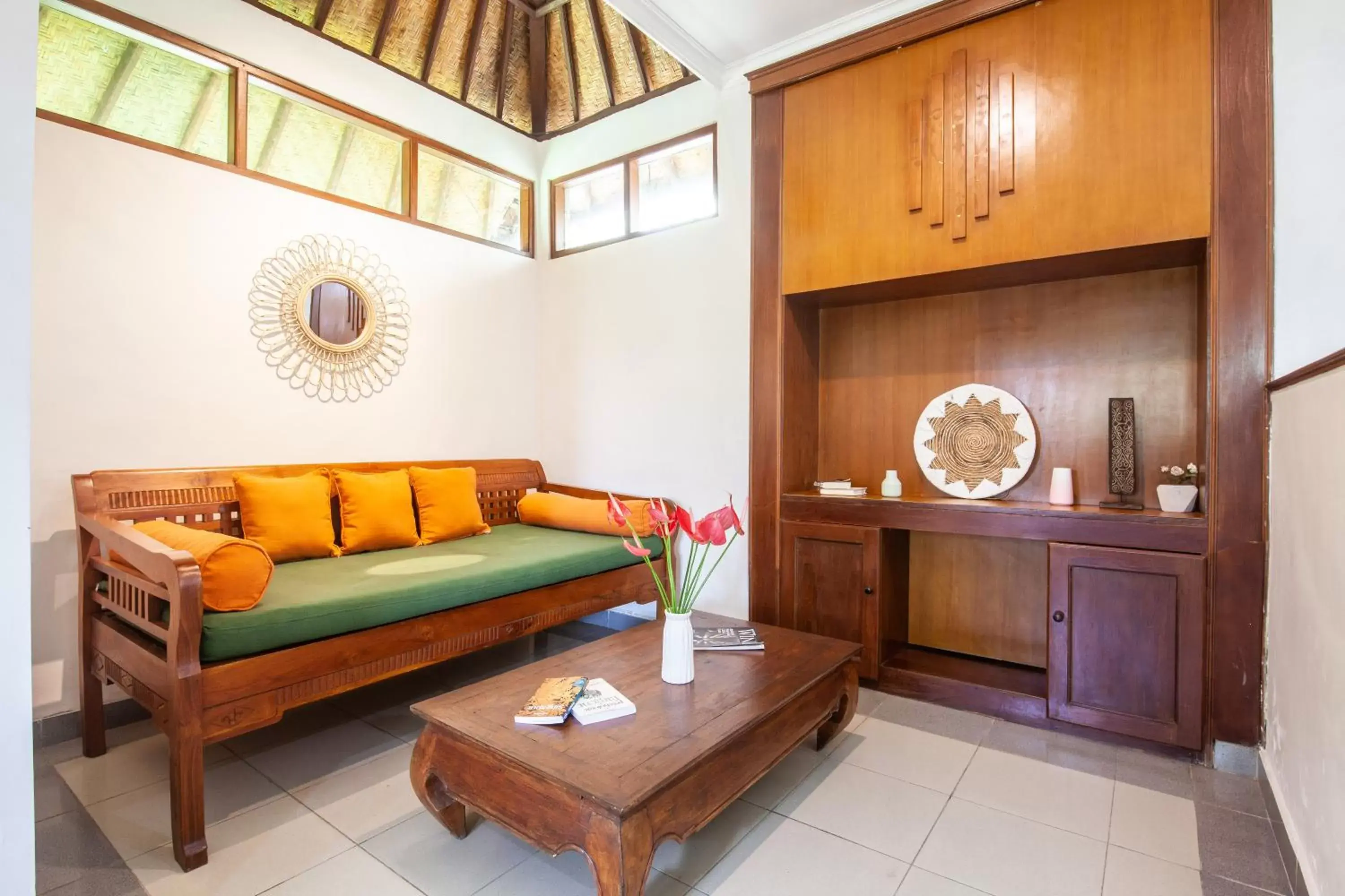 Seating Area in Outpost Ubud Coliving Suites