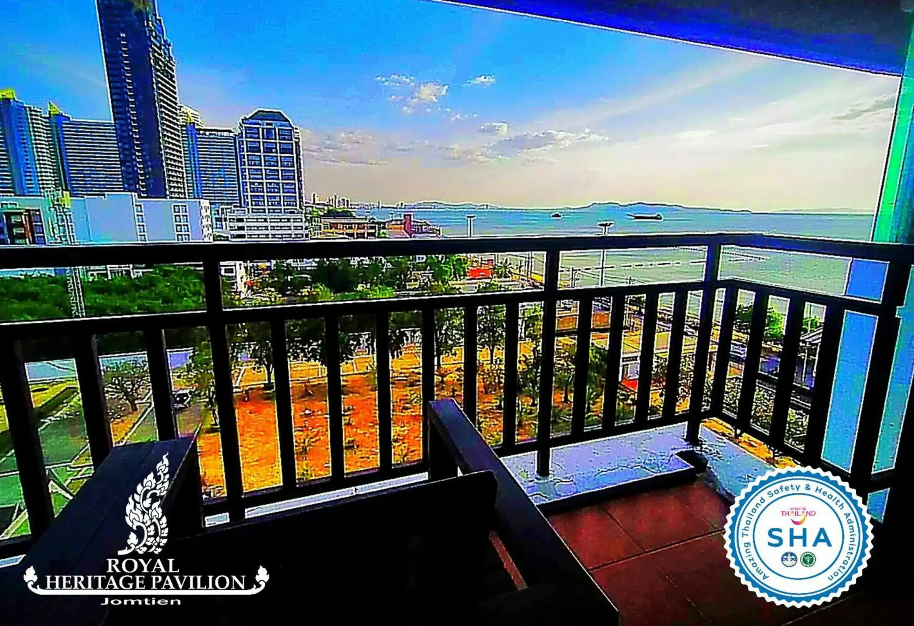 Balcony/Terrace in Royal Heritage Pavilion Jomtien Hotel