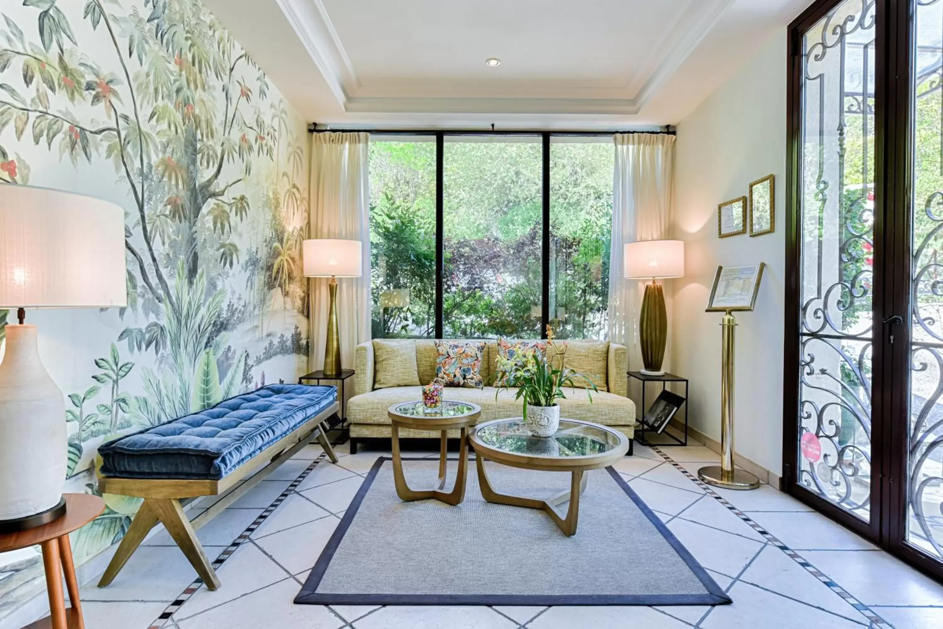 Lobby or reception, Seating Area in Hôtel La Grande Bastide