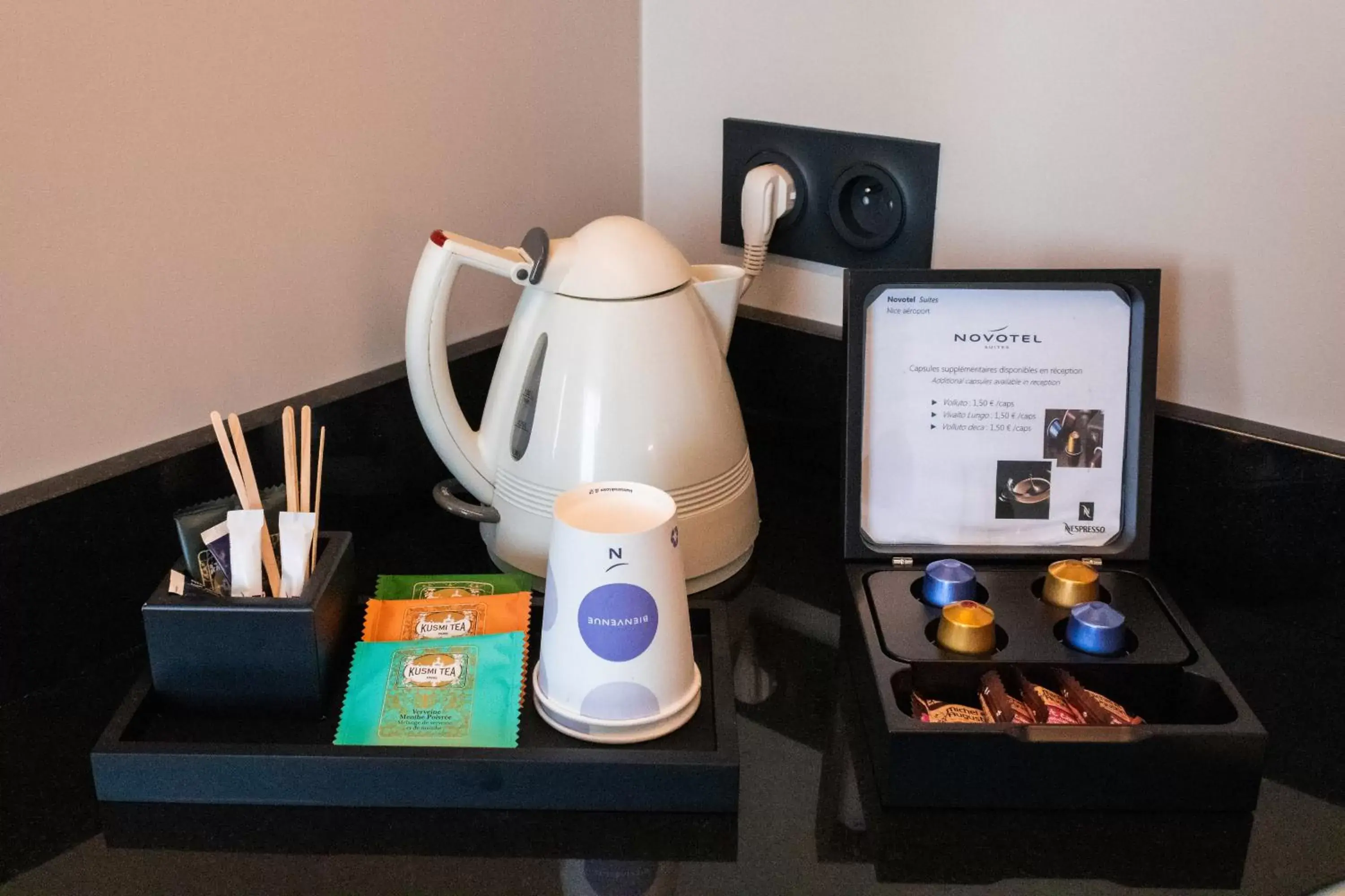 Coffee/Tea Facilities in Novotel Suites Nice Airport