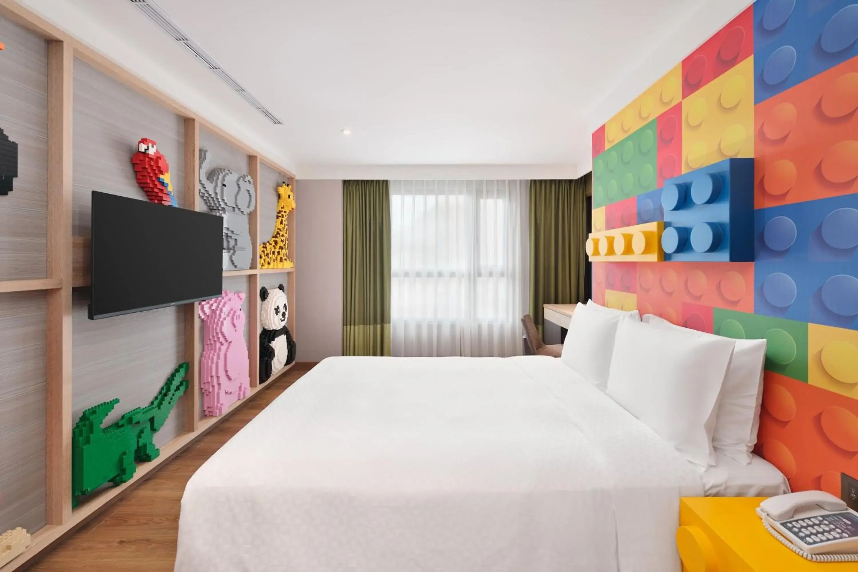 Photo of the whole room, Bed in Four Points by Sheraton Yilan Jiaoxi