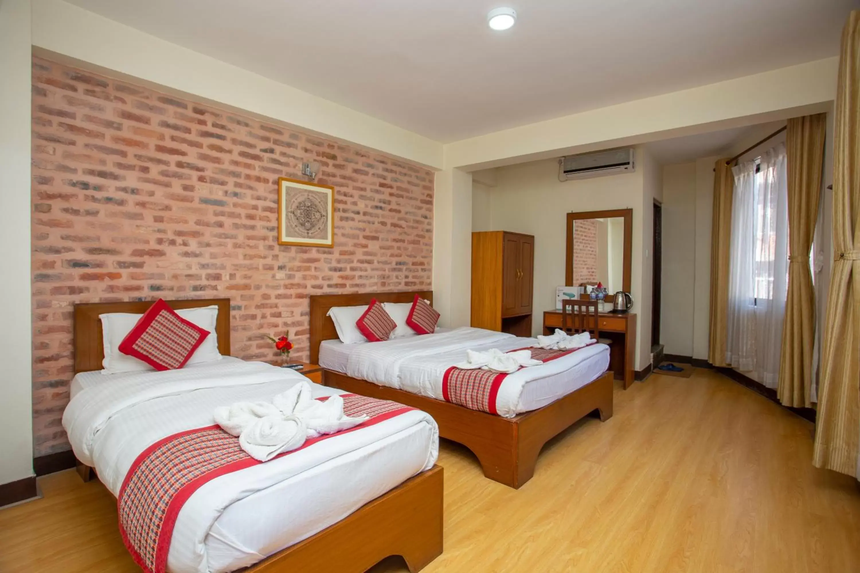 Bedroom, Bed in Kathmandu Boutique Hotel