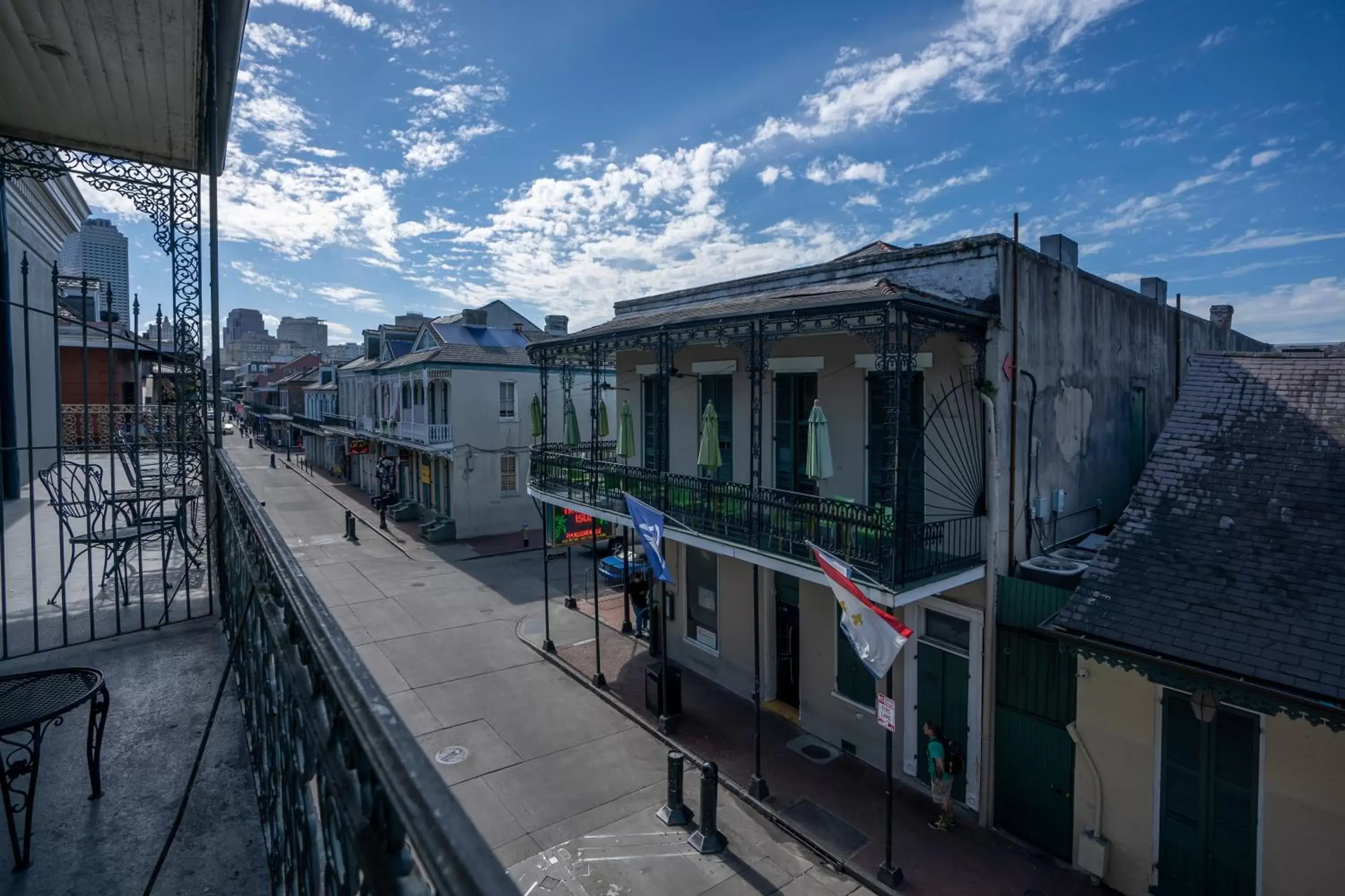 Street view in Bourbon Orleans Hotel
