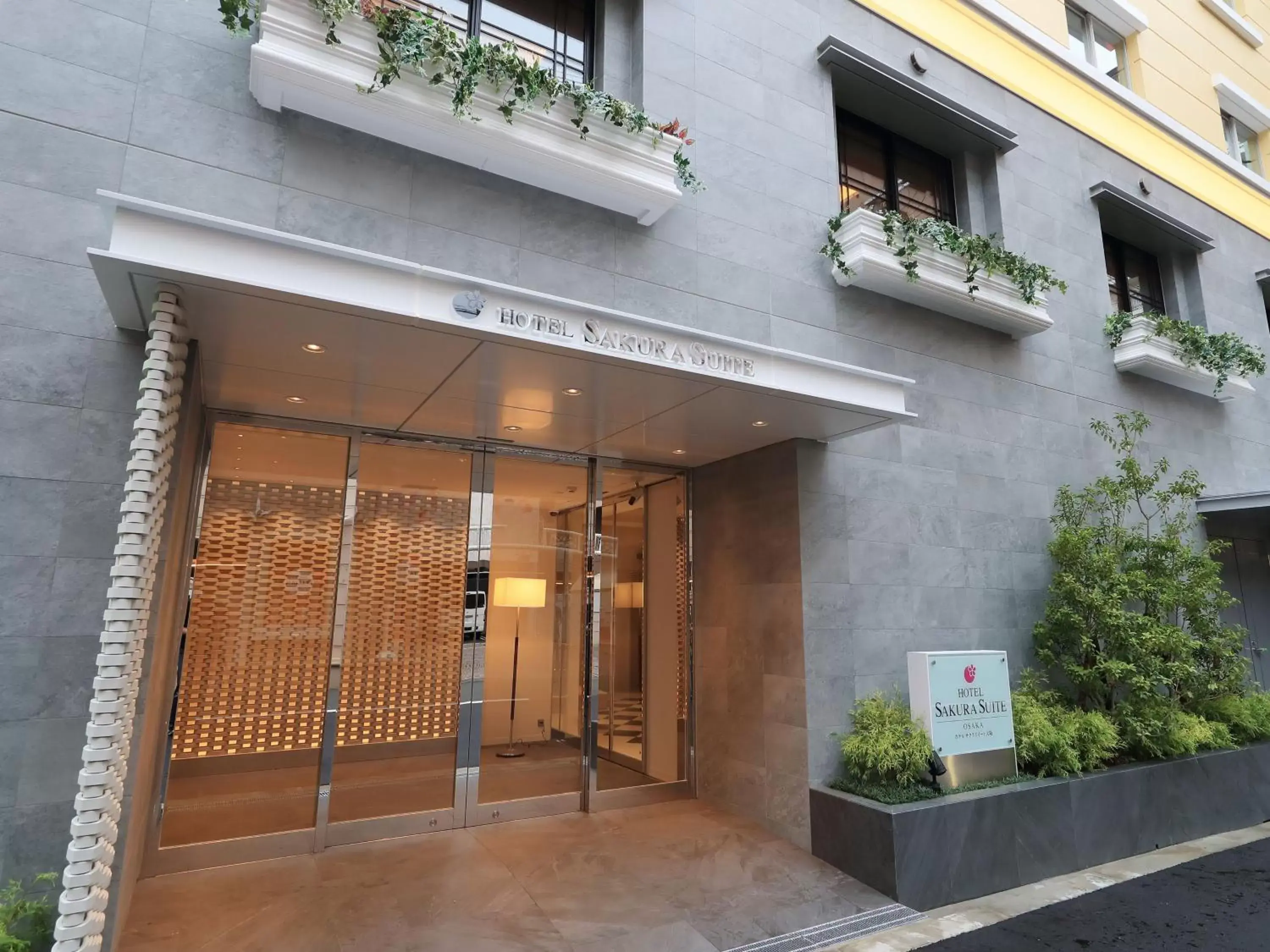 Facade/Entrance in Hotel Sakura Suite Osaka Juso