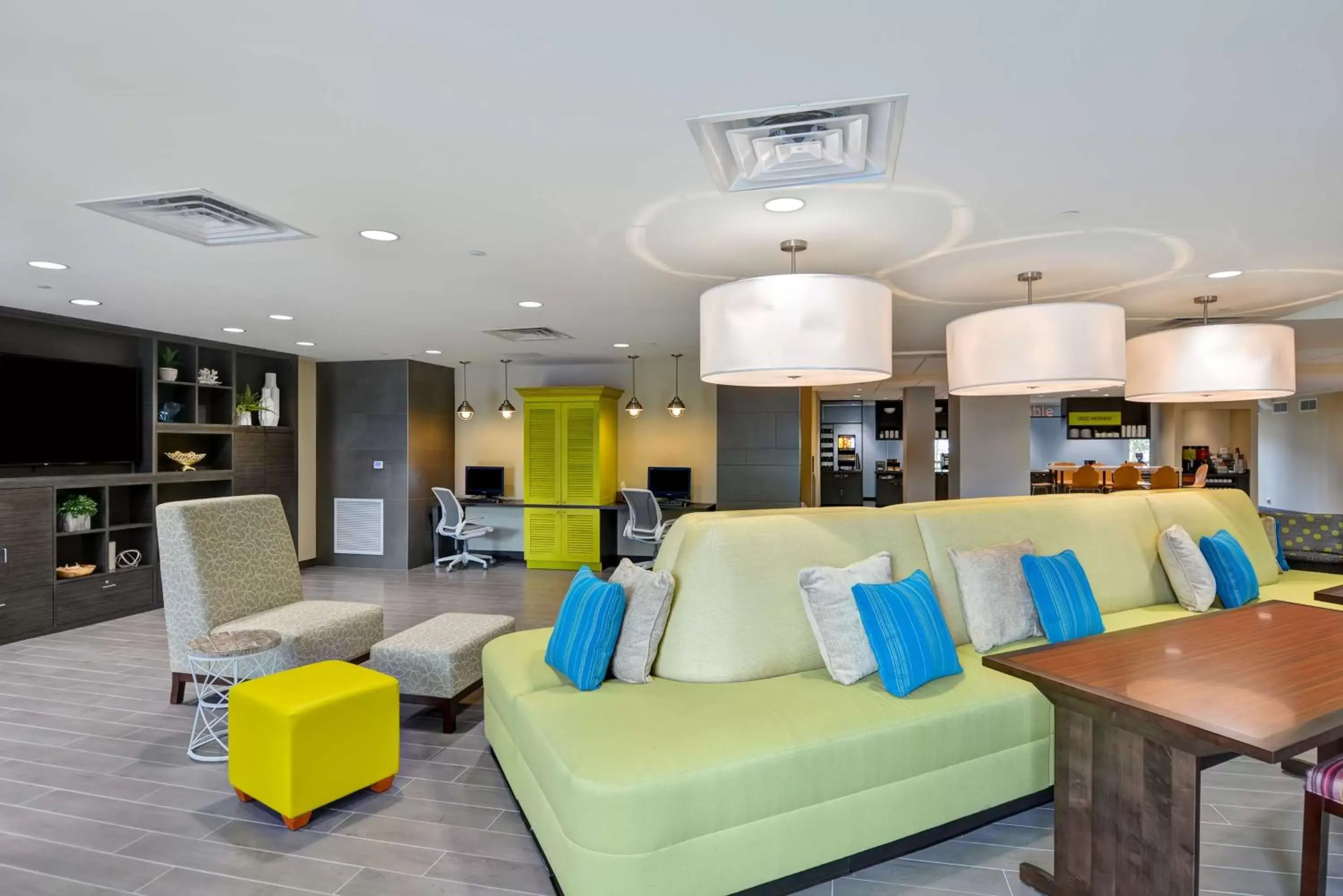 Lobby or reception, Seating Area in Home2 Suites by Hilton Miramar Ft. Lauderdale