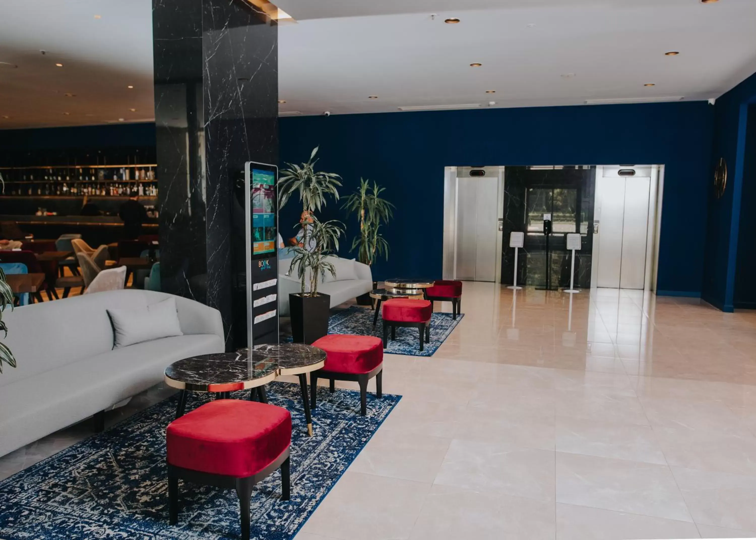 Lounge or bar, Lobby/Reception in Ramada by Wyndham Podgorica
