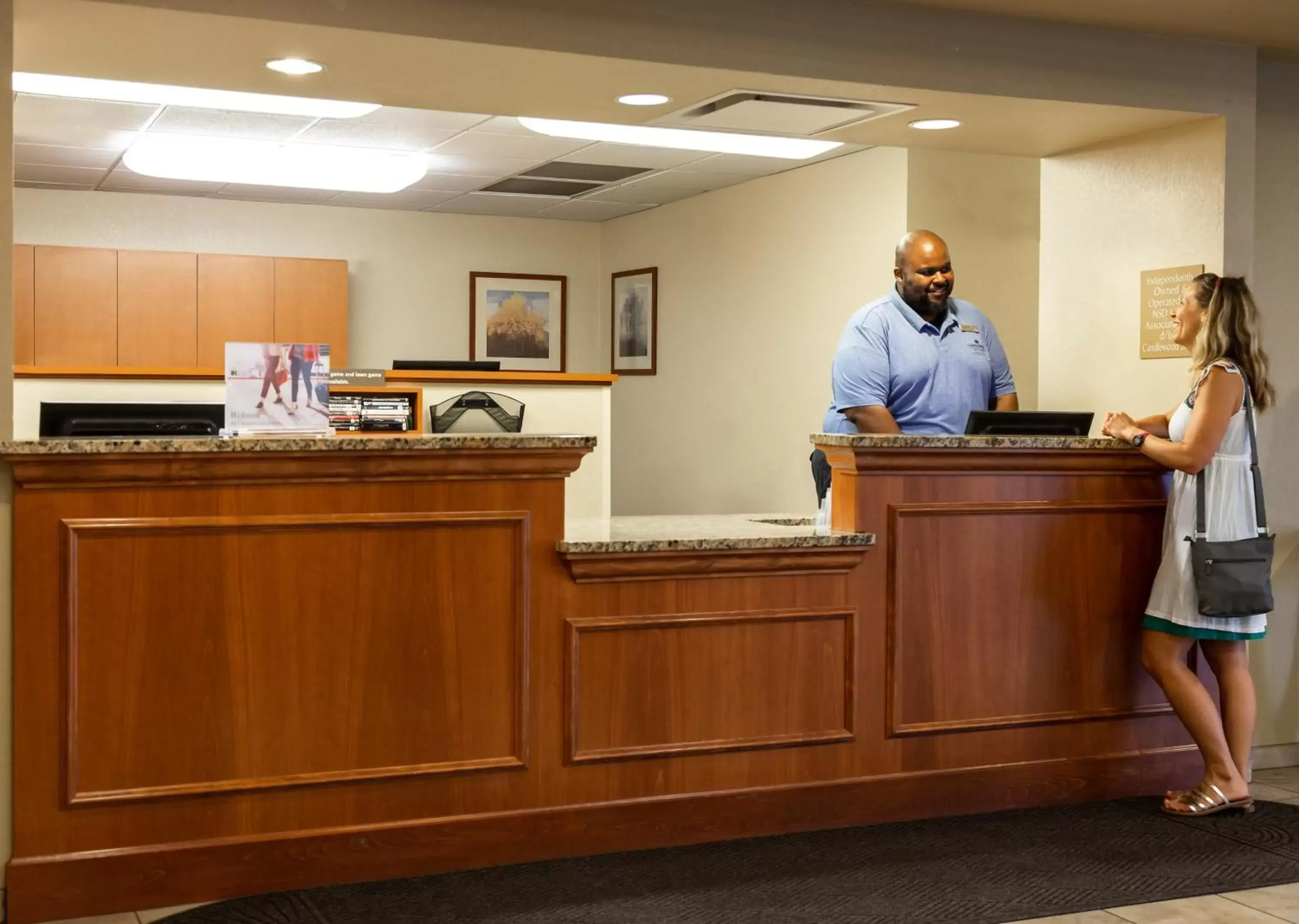 Property building, Lobby/Reception in Candlewood Suites La Crosse, an IHG Hotel