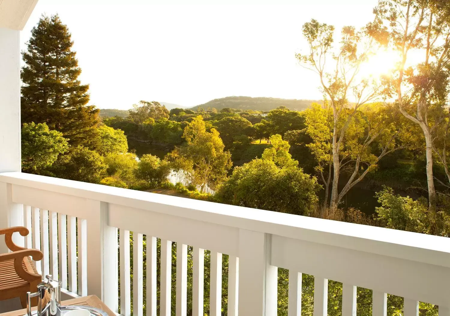 Landmark view in River Terrace Inn, a Noble House Hotel