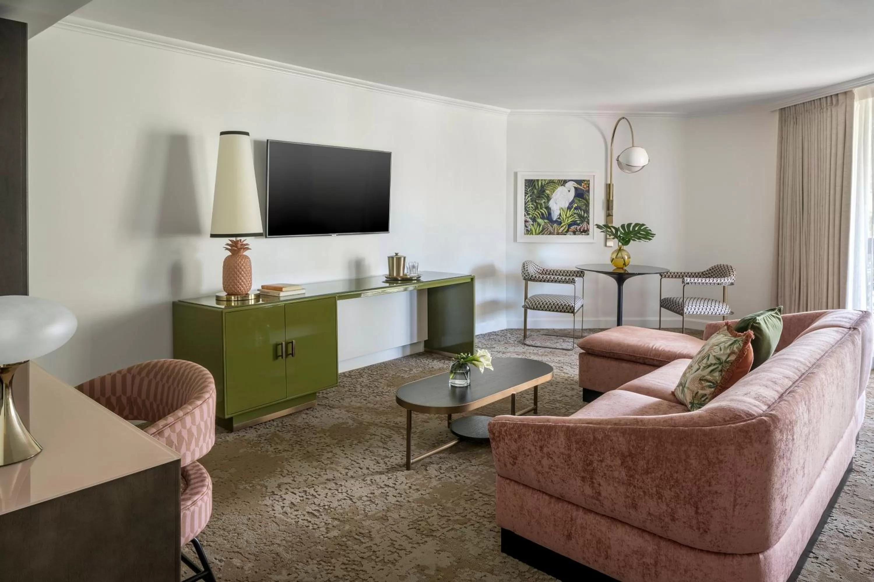 Seating area in PGA National Resort