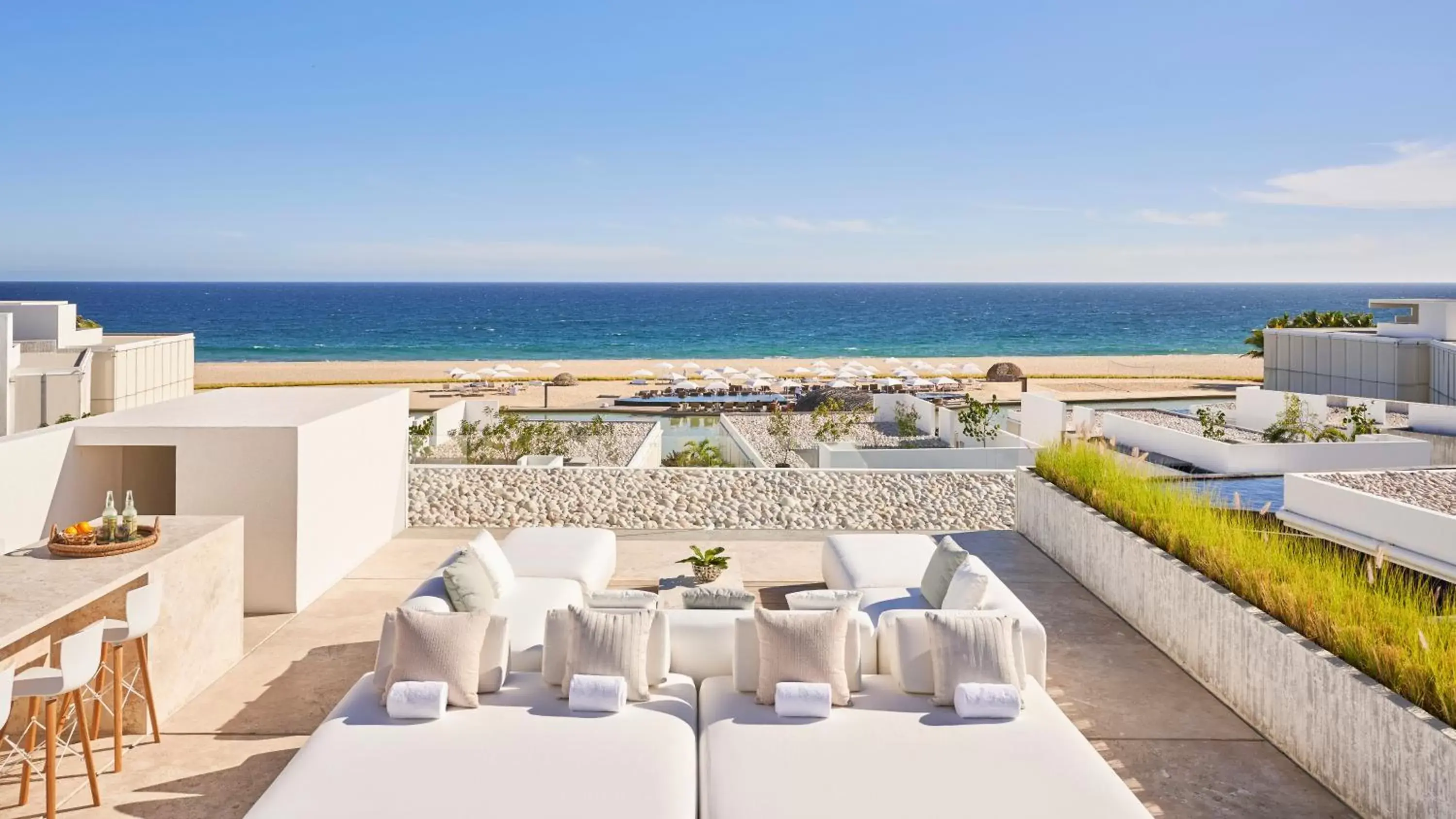 Patio in Viceroy Los Cabos