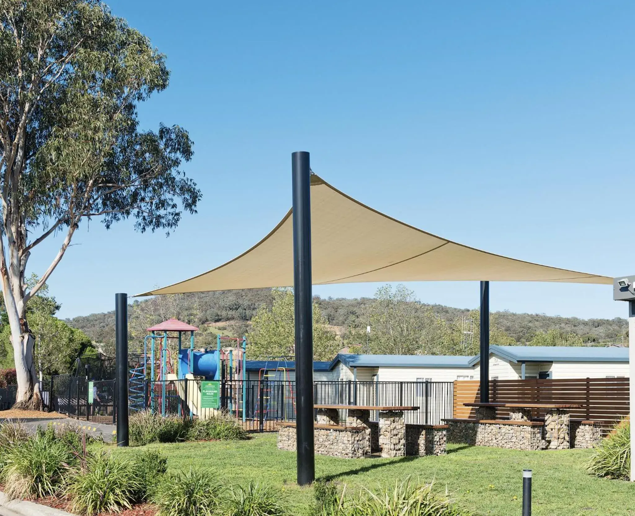 Children play ground in Crestview Tourist Park