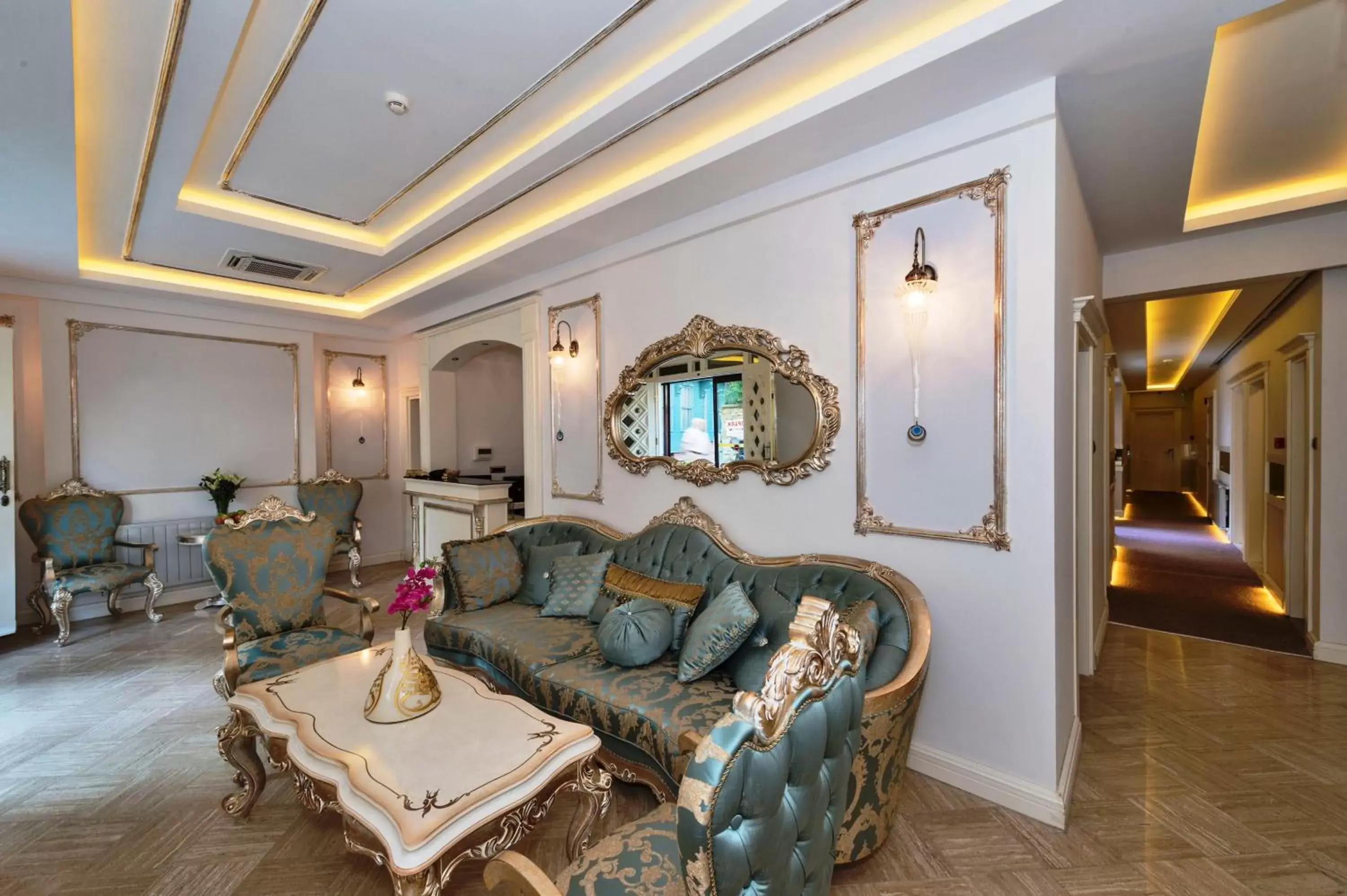 Lobby or reception, Seating Area in Zeynep Sultan Hotel