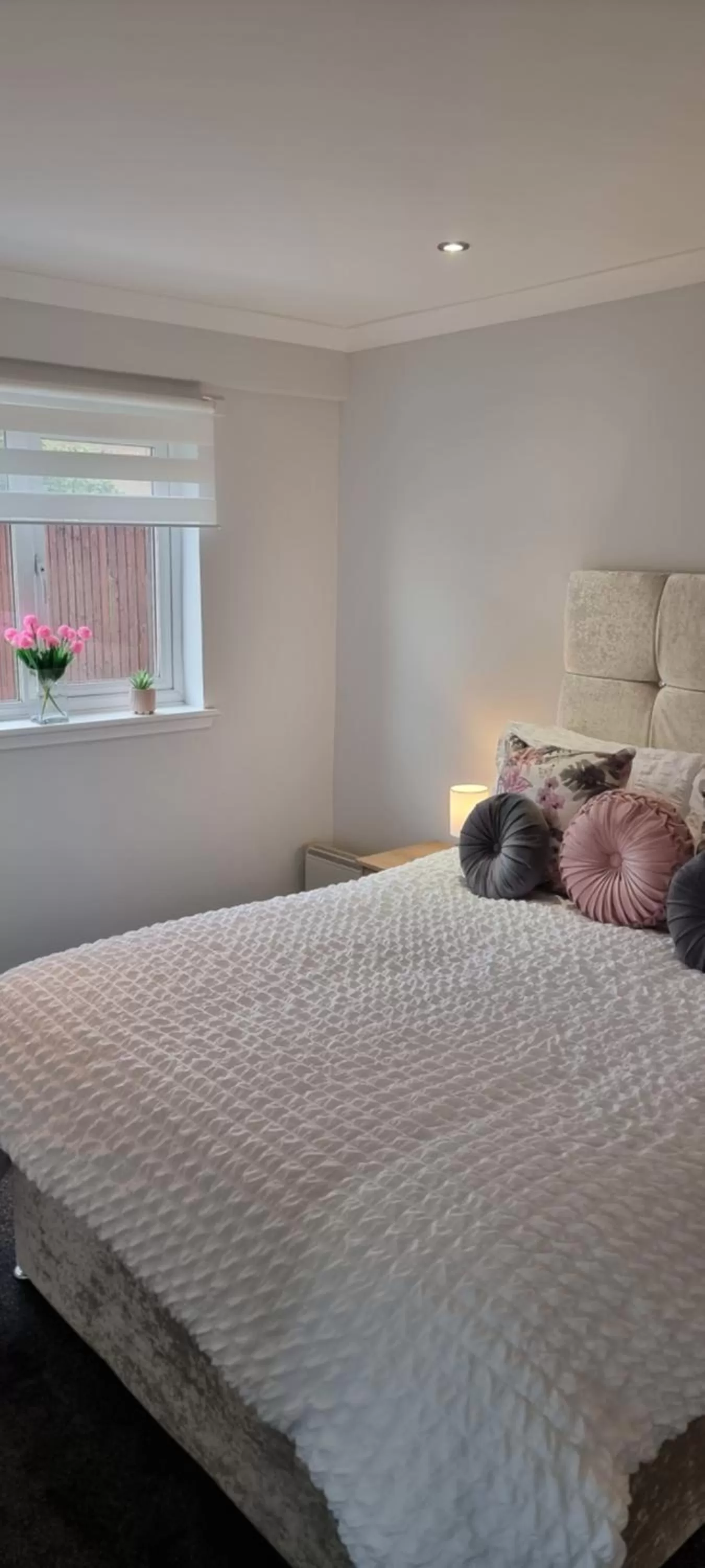 Bed in Glenfern Guest House and a separate Cottage with its own private hot tub