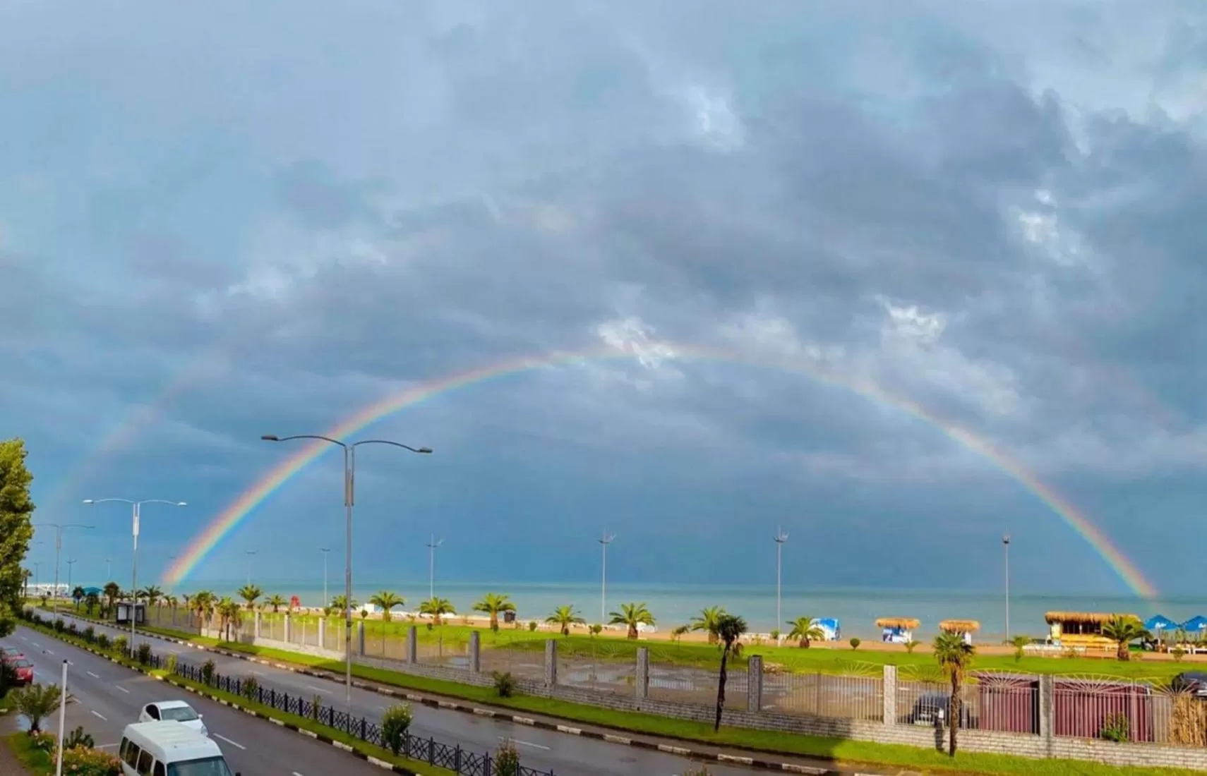 Sea view in Orbi City Sea Line Aparthotel