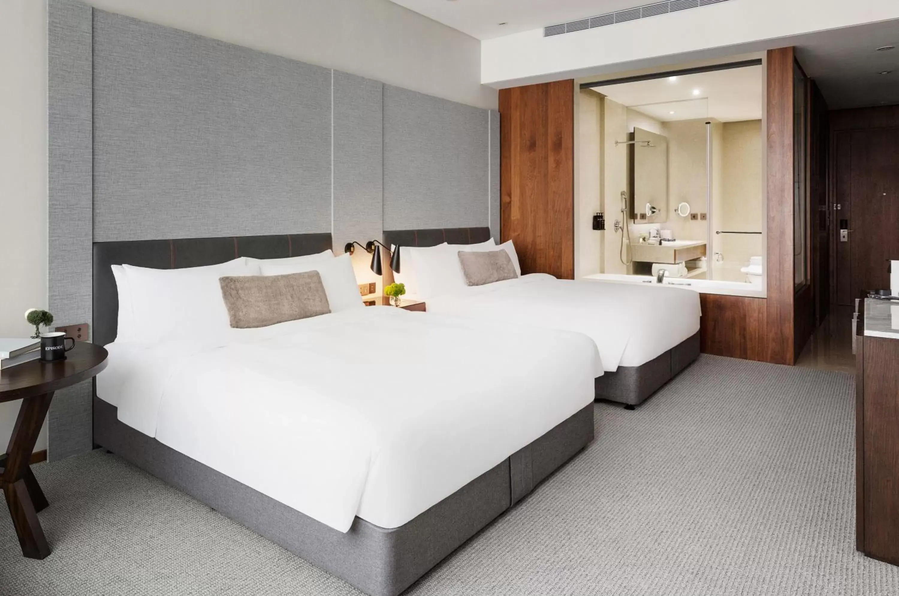 Bedroom, Bed in EPISODE Hsinchu, a JdV by Hyatt Hotel