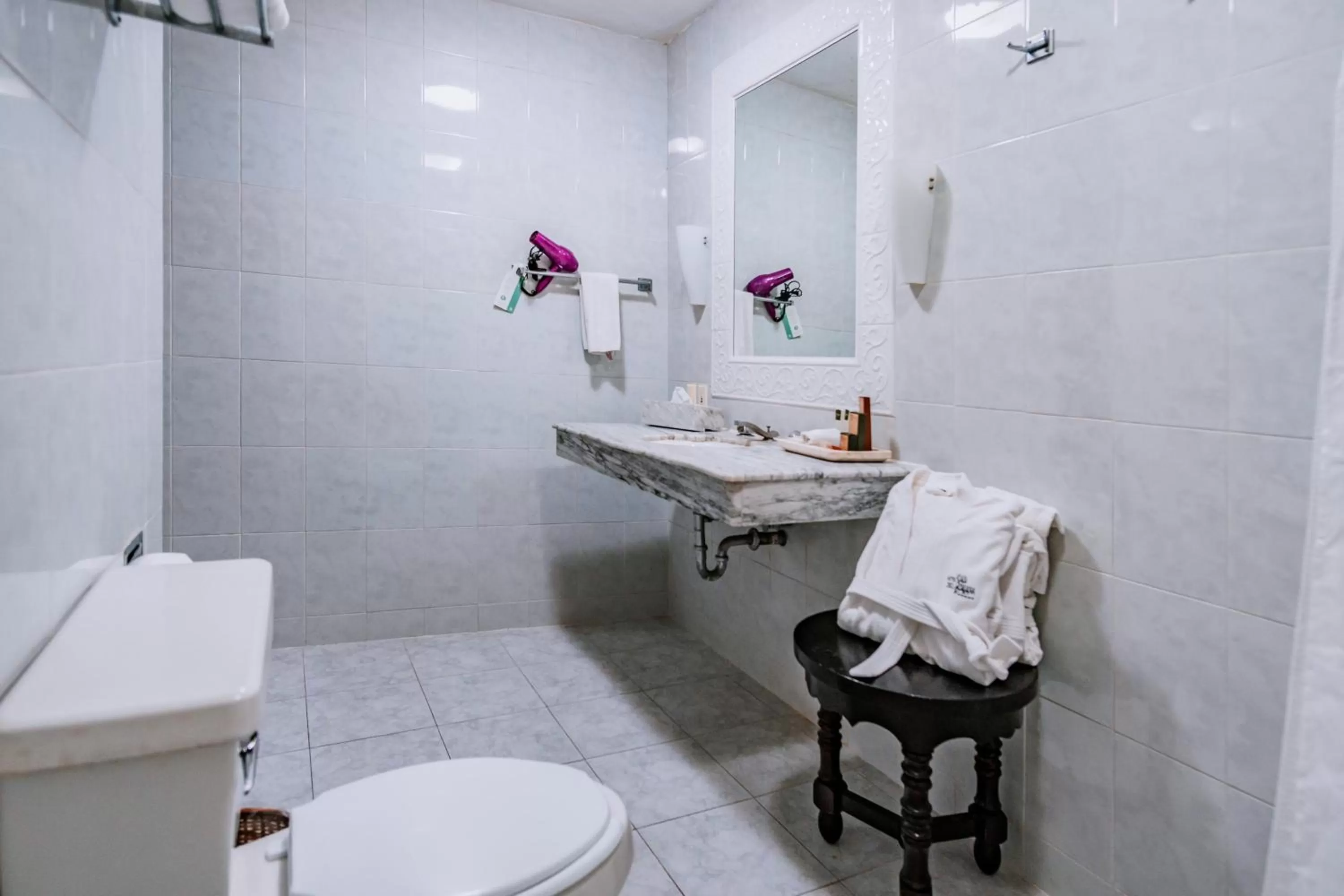 Bathroom in Casa del Balam Merida