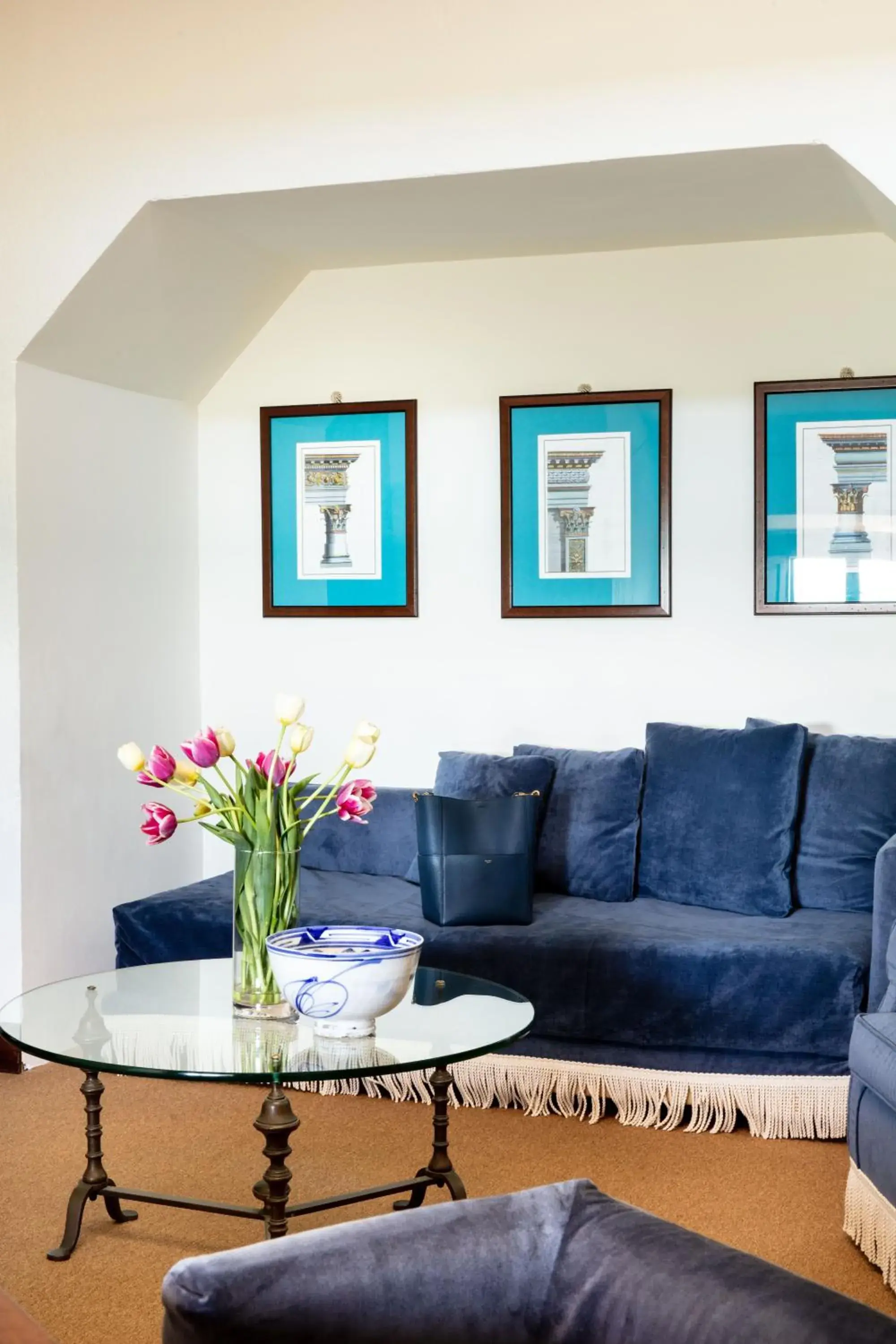 Living room, Seating Area in La Posta Vecchia Hotel