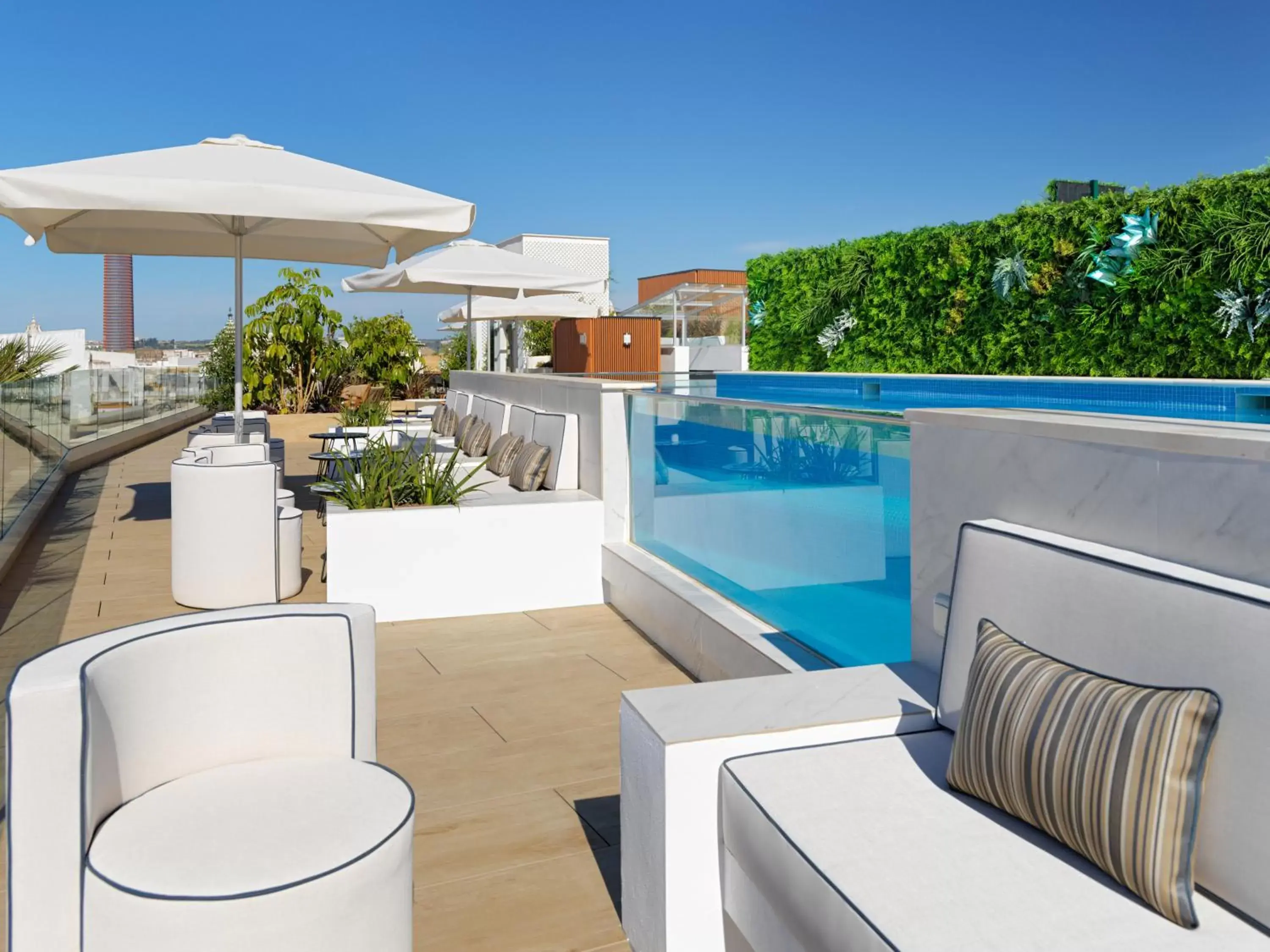 Pool view in H10 Casa de la Plata Pool view in H10 Casa de la Plata