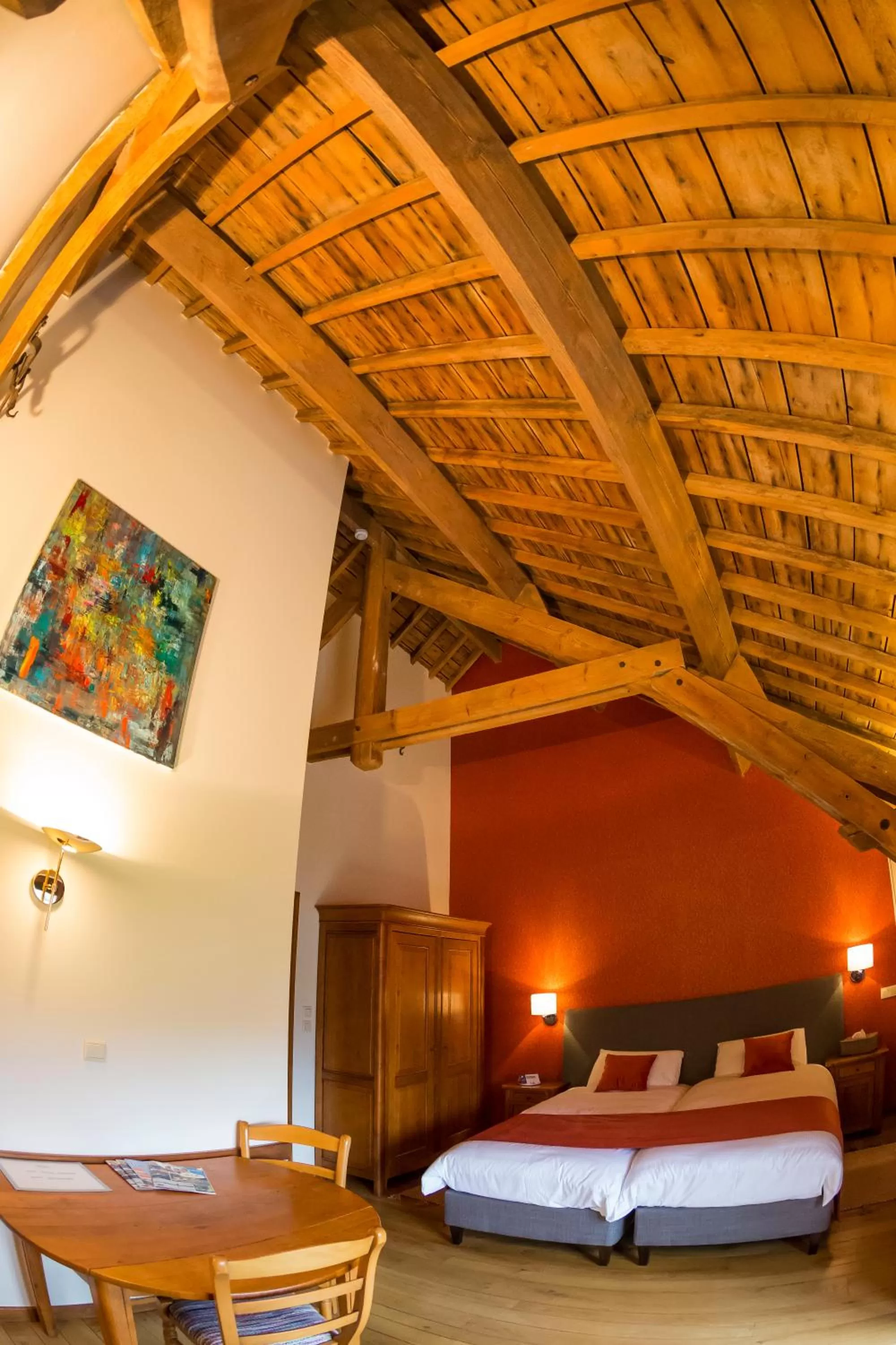 Photo of the whole room, Bed in B&B Ferme Château de Laneffe