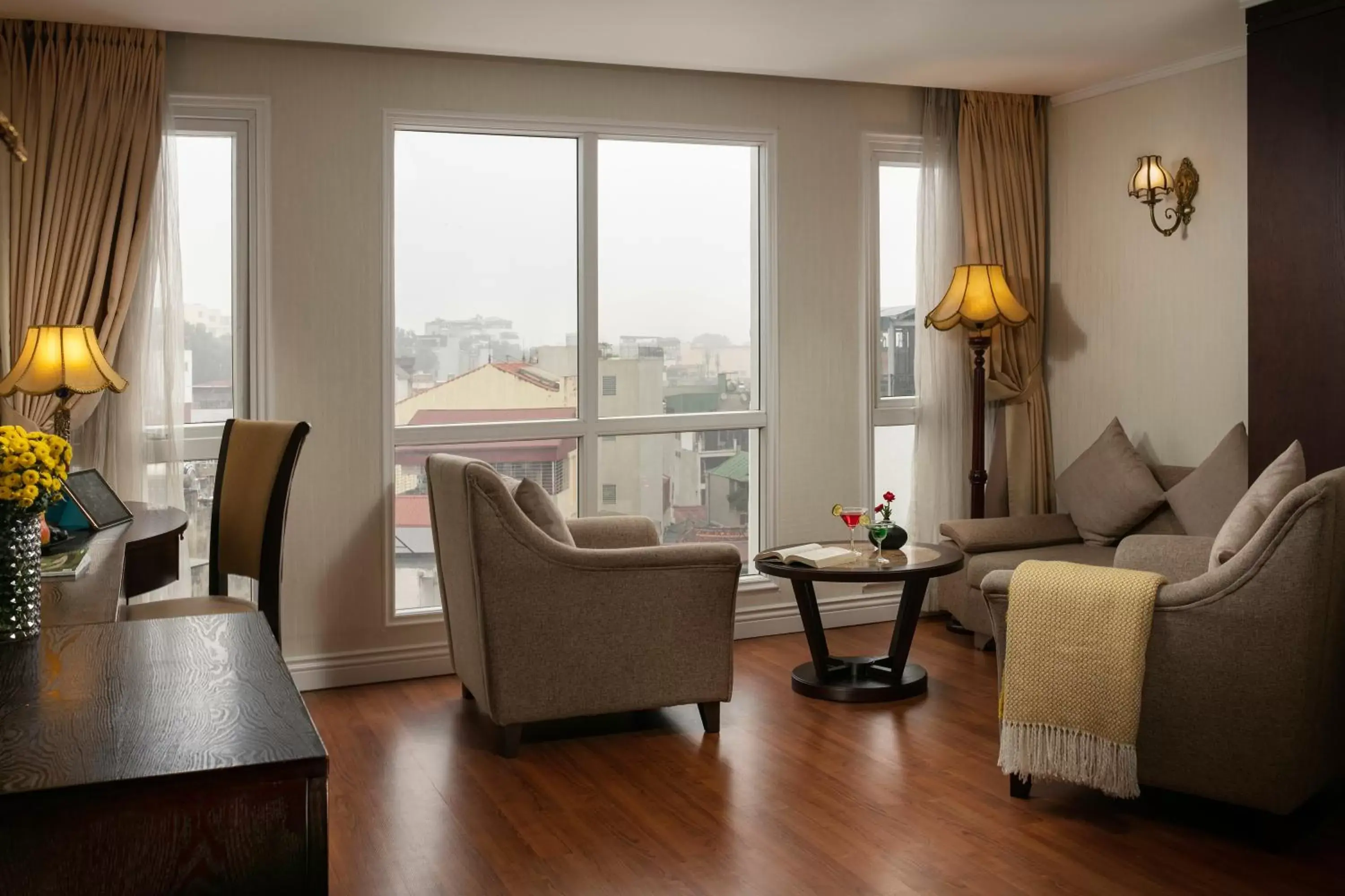 Guests, Seating Area in Beryl Palace Hotel and Spa